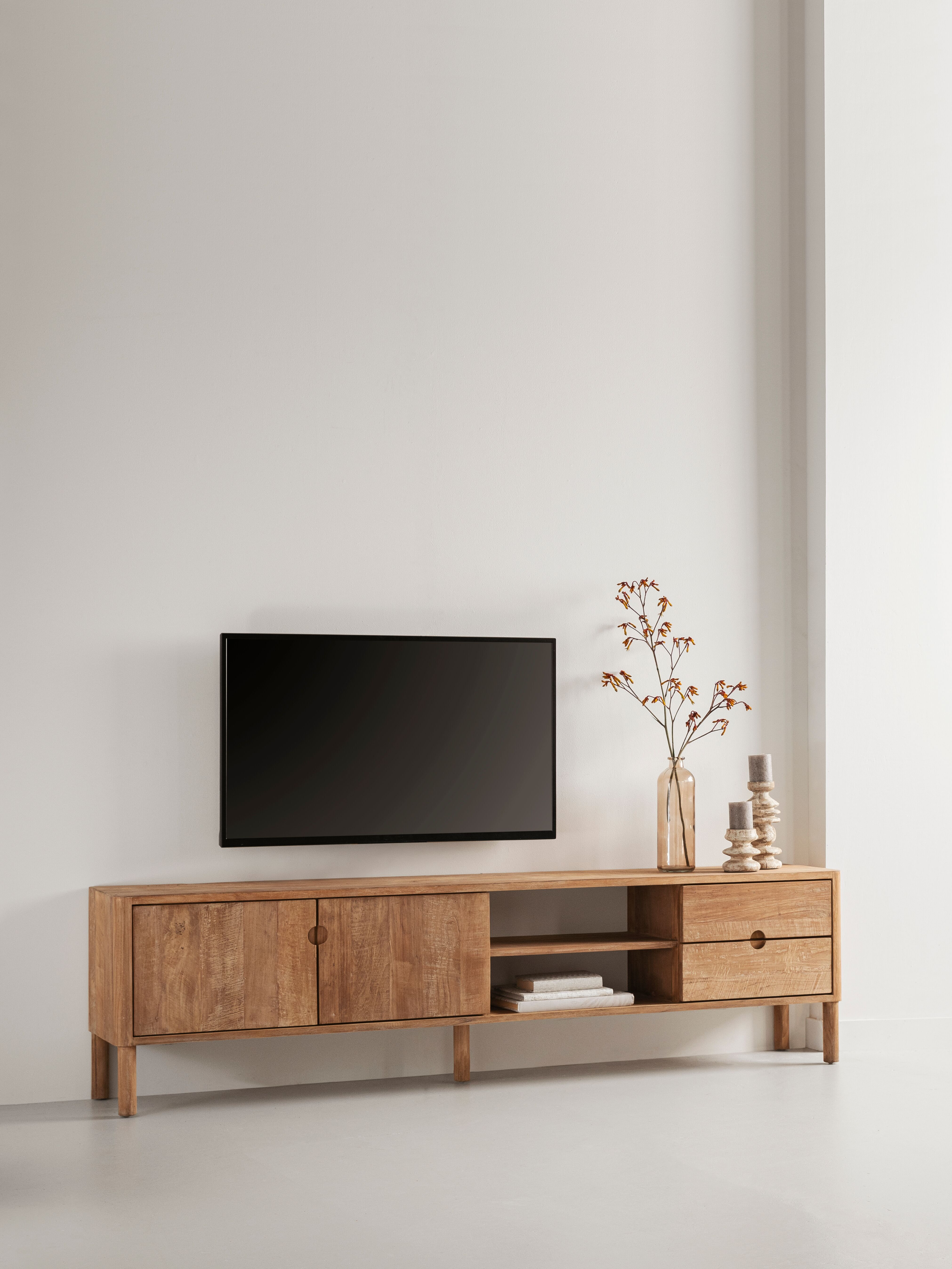 DTP Home TV-meubel 'Apollo No. 2' Teakhout, 210cm
