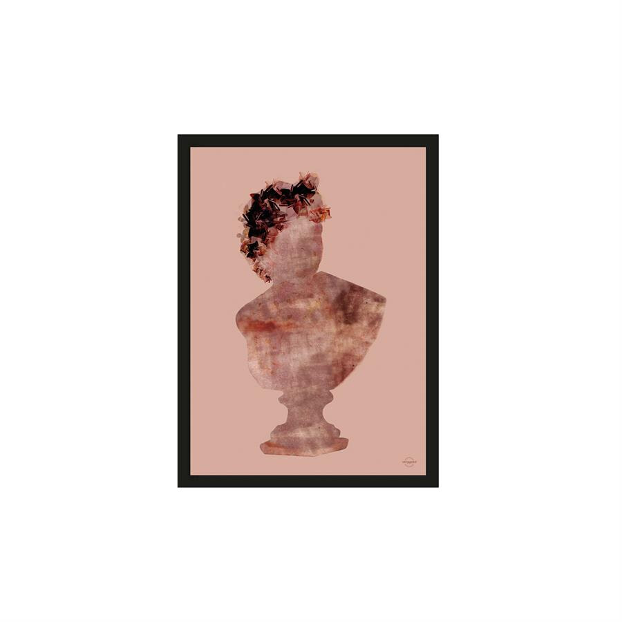 Urban Cotton Artprint Eroded Roman Sculpture 40 x 50cm