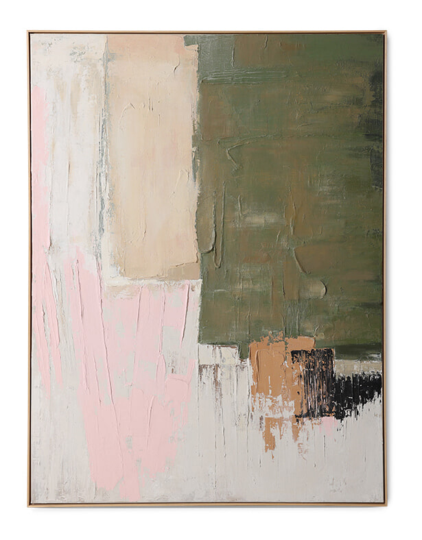 HKliving Schilderij Nomad 163 x 123cm - Meerkleurig