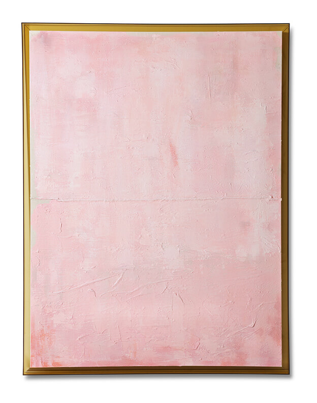 HKliving Schilderij Thousand Layers 167 x 127cm - ROZE