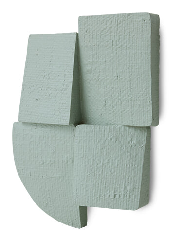 HKliving Wandobject Levels Jute - Groen