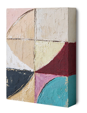 HKliving Wandobject Palette 26 x 20cm - Multicolor