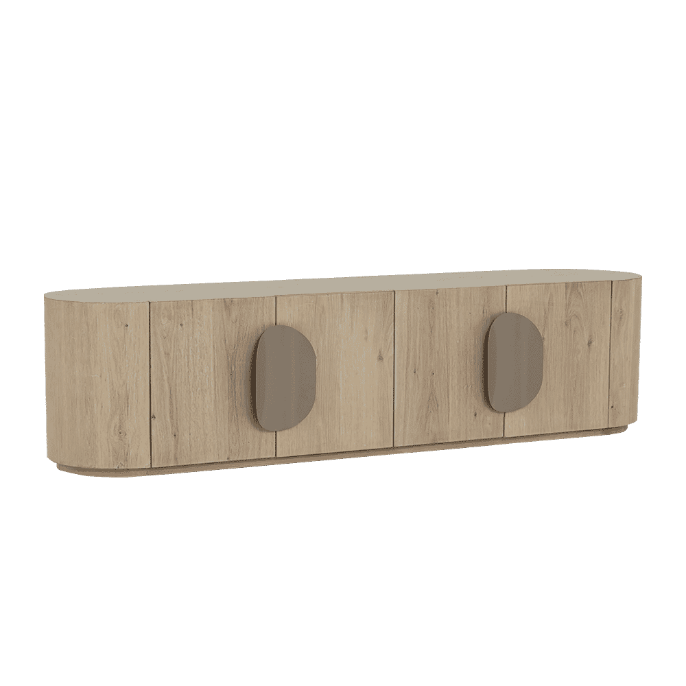 Tower Living TV-meubel 'Allure' Eiken, 210cm