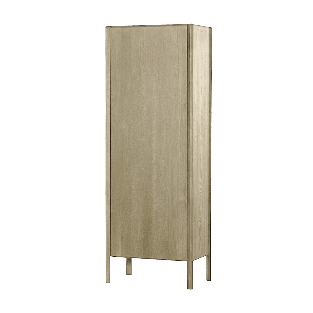 Tower Living Opbergkast Amalfi Eiken, 190 x 70cm - Whitewash