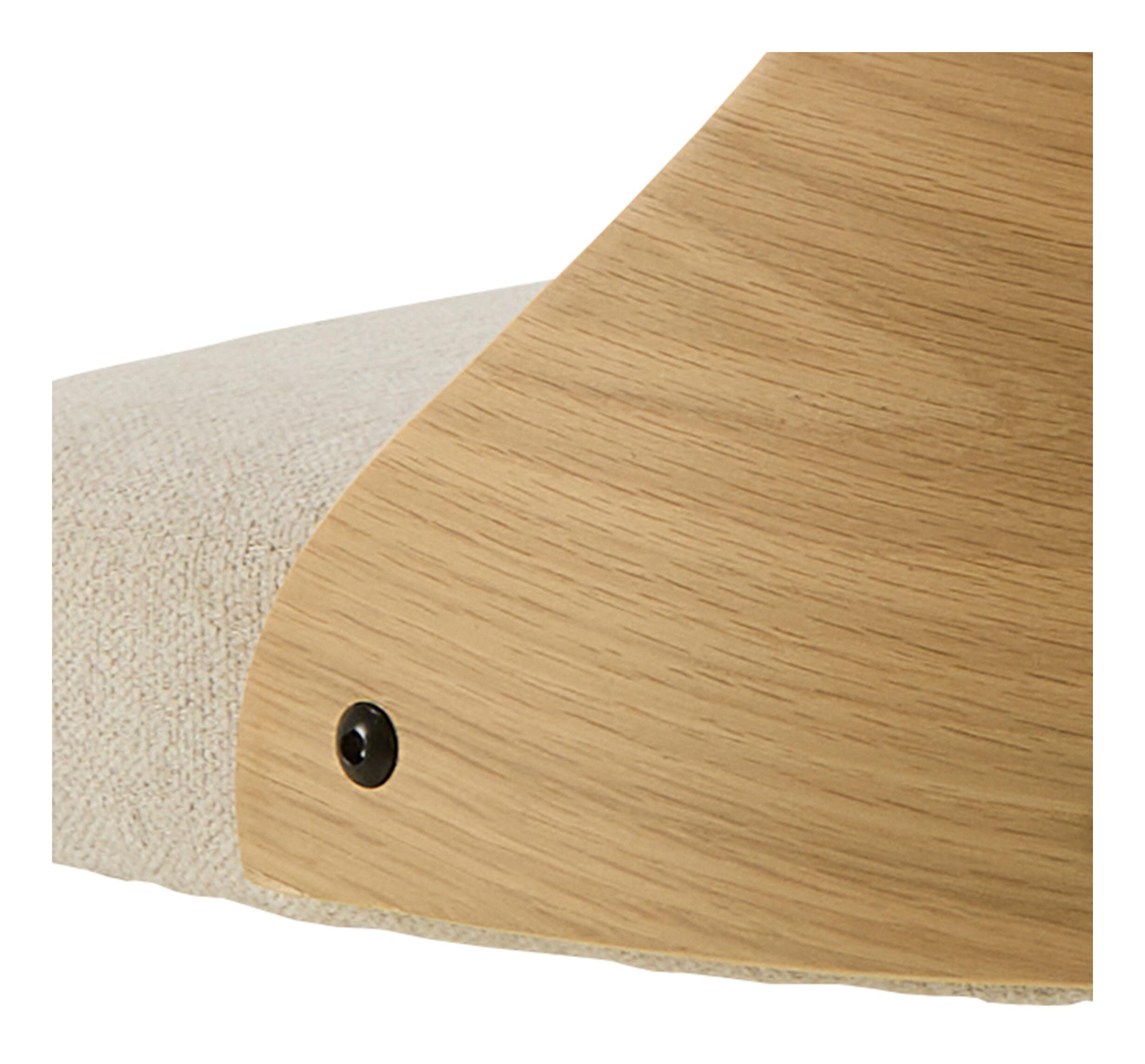 Bendt Draaibare Barkruk 'Vila' kleur Beige/Naturel (zithoogte 62-84cm)
