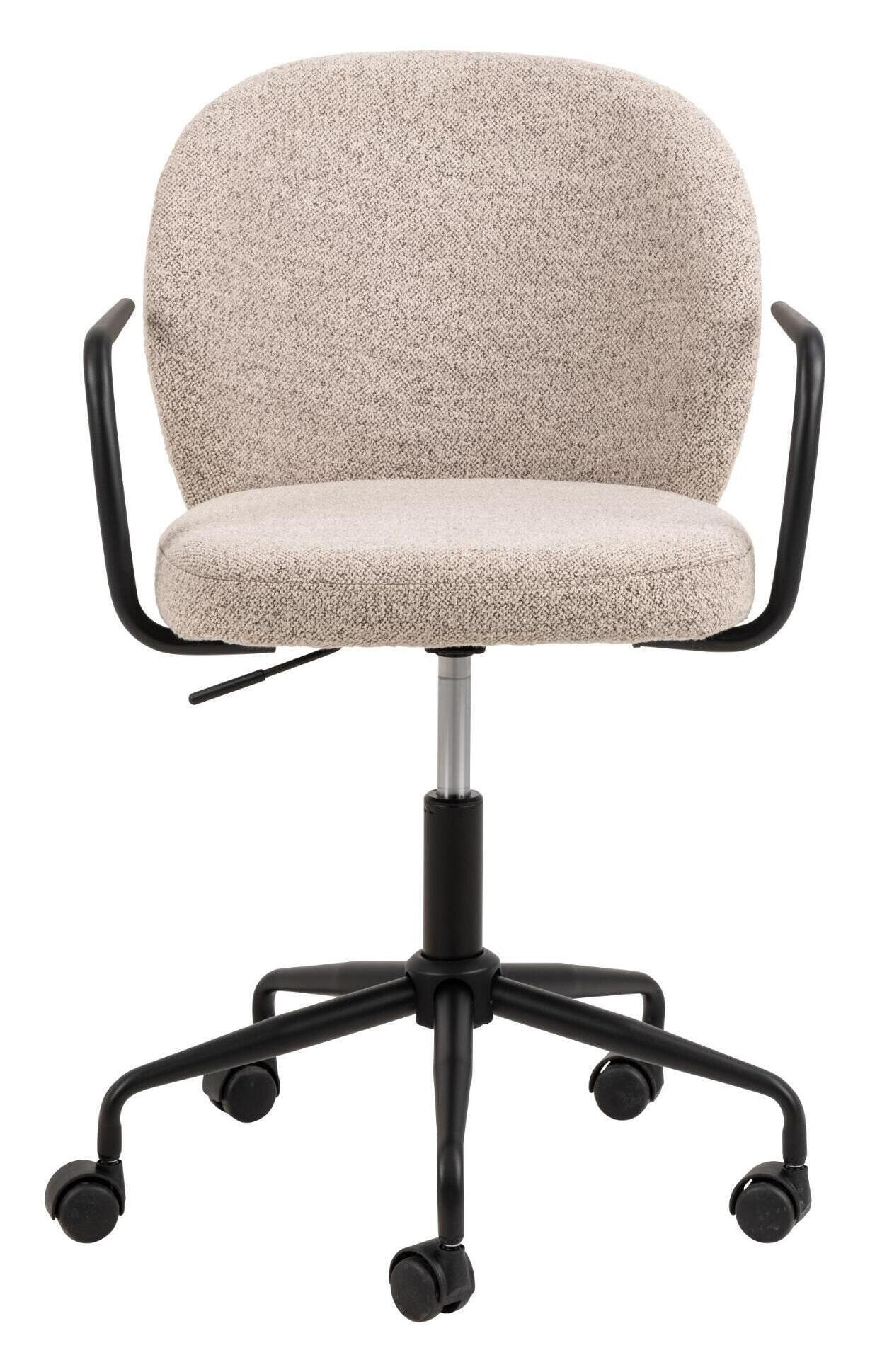 Bendt Bureaustoel 'Alba' Bouclé, kleur Beige