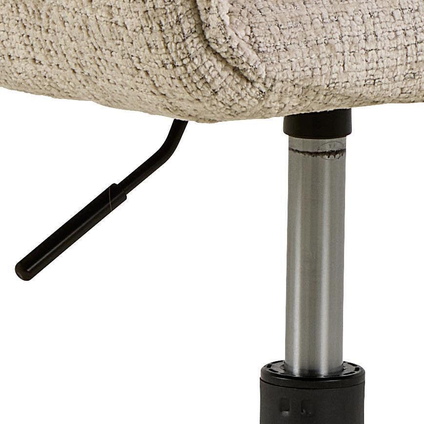 Bendt Bureaustoel 'Erika' Chenille, kleur Beige