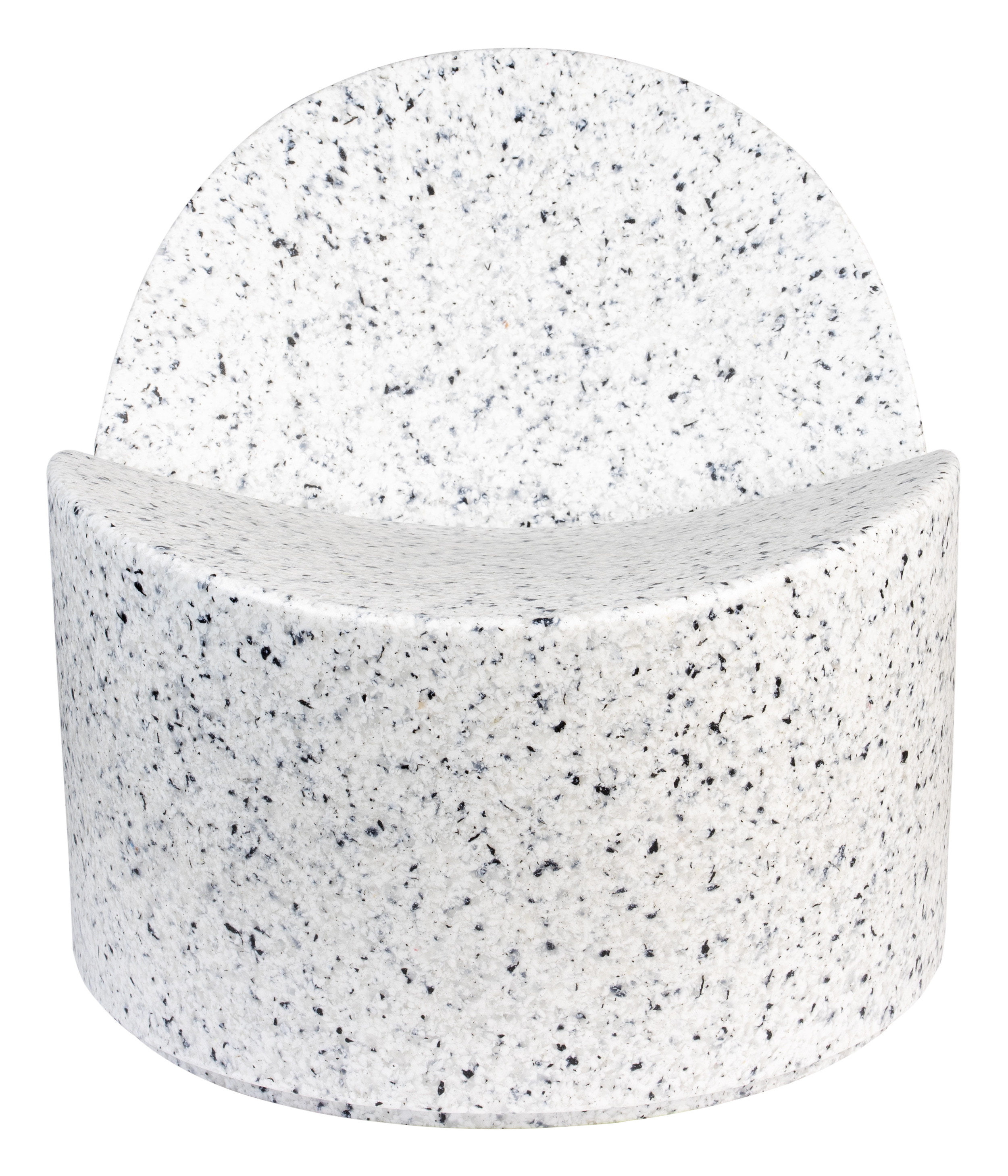 Zuiver Outdoor Fauteuil 'Bloom' kleur Wit Terrazzo