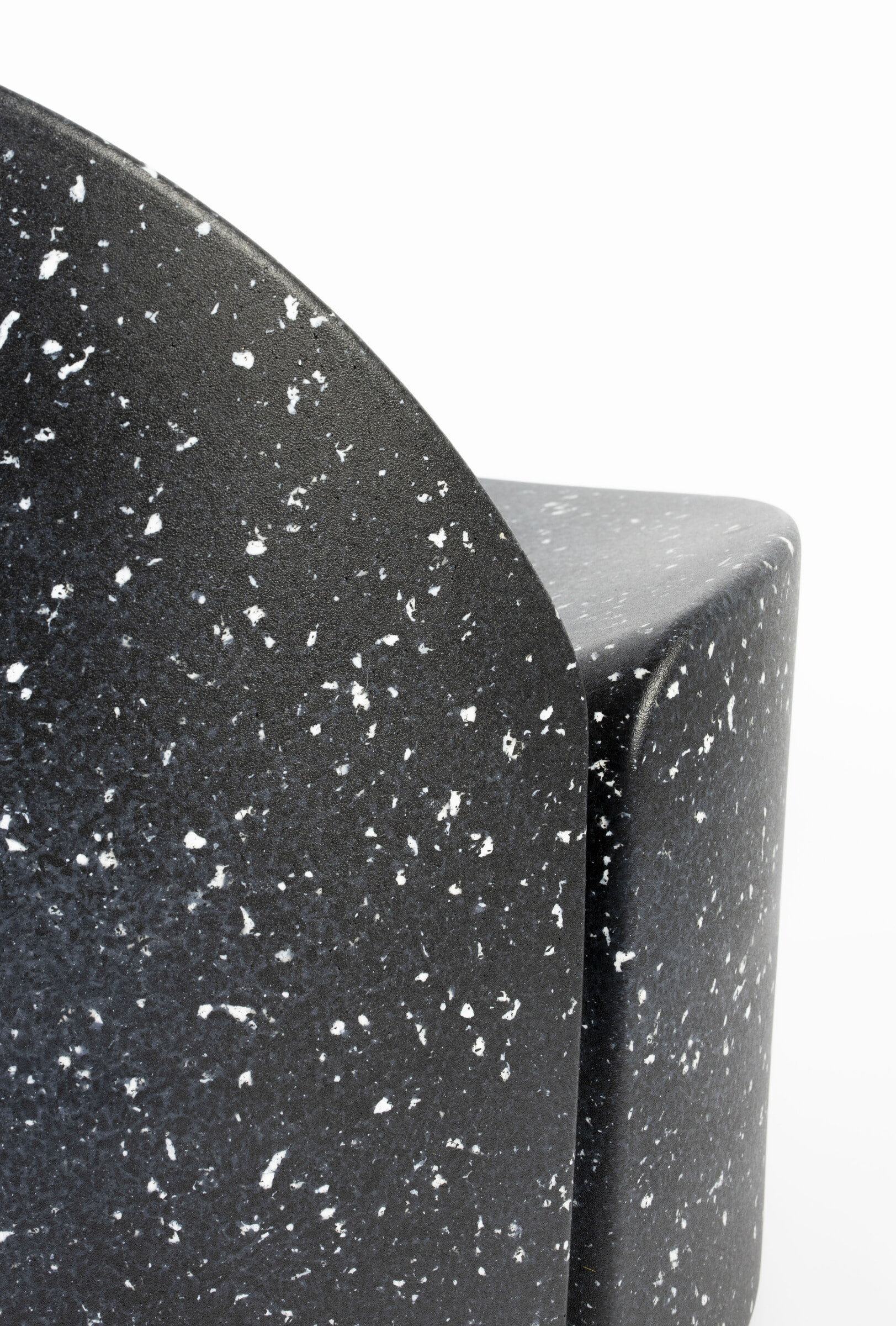 Zuiver Outdoor Fauteuil 'Bloom' kleur Zwart Galaxy