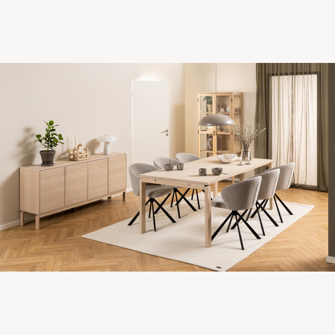 Mangohouten Vitrinekast 190 cm Mahom Mangohouten Vitrinekast 190 cm Mahom