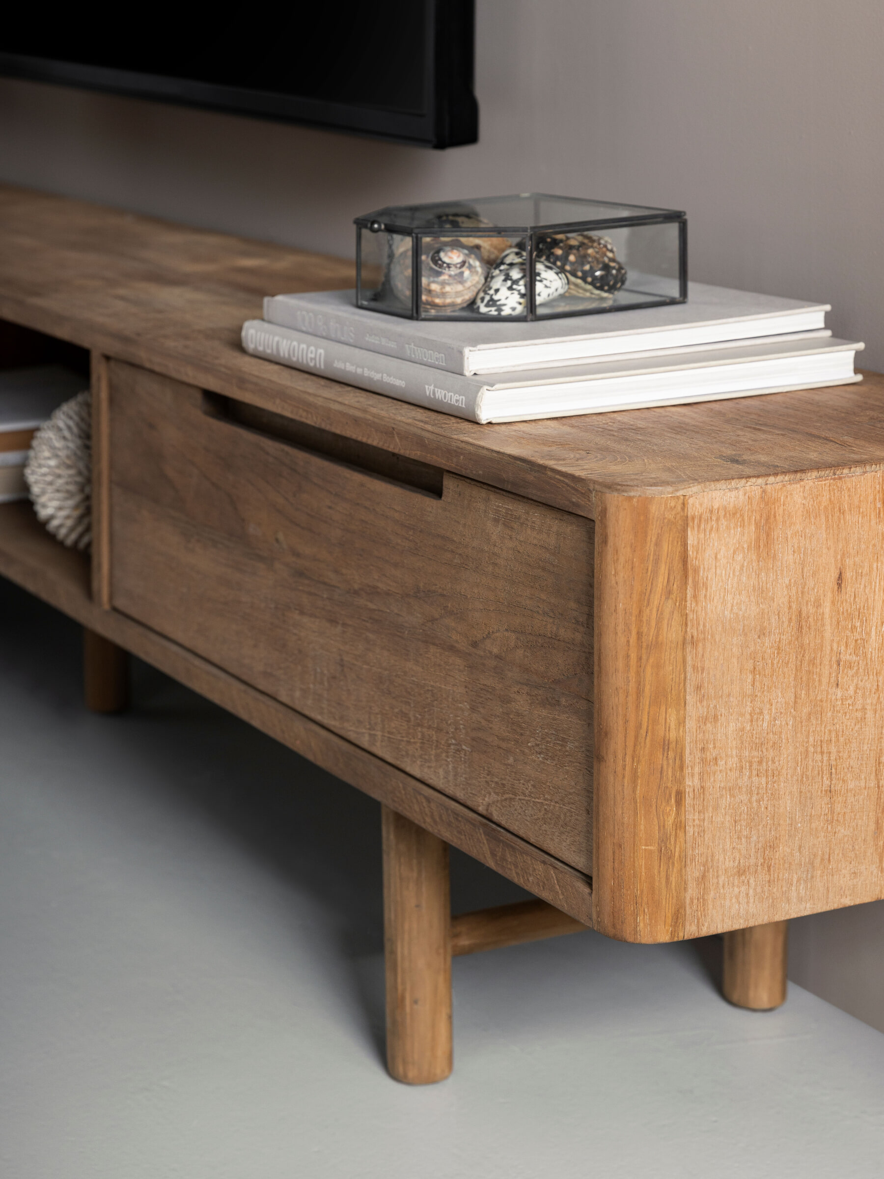 DTP Home TV-meubel 'Bliss' Teakhout, 200cm