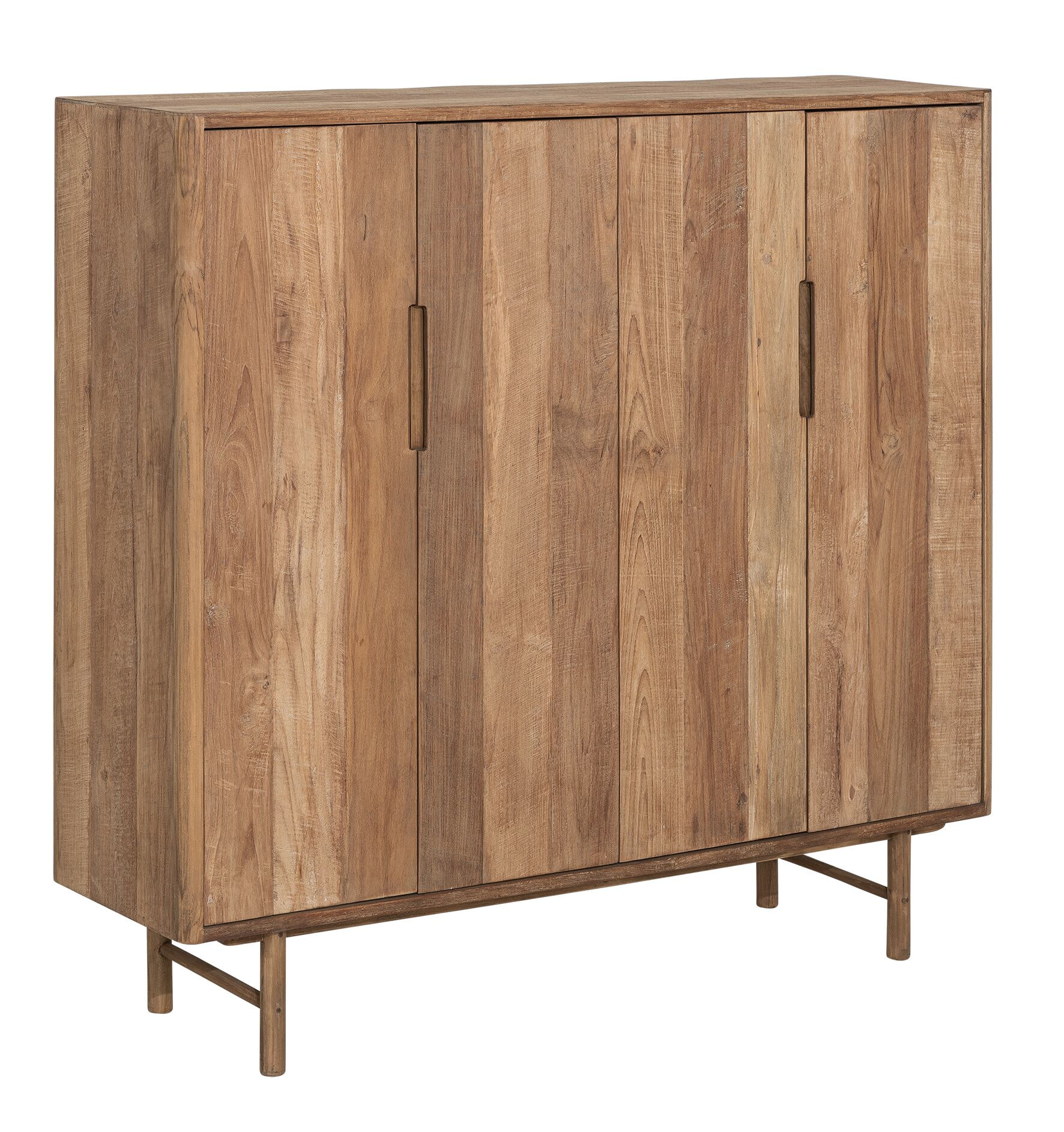 DTP Home Opbergkast 'Bliss' Teakhout, 140 x 130cm