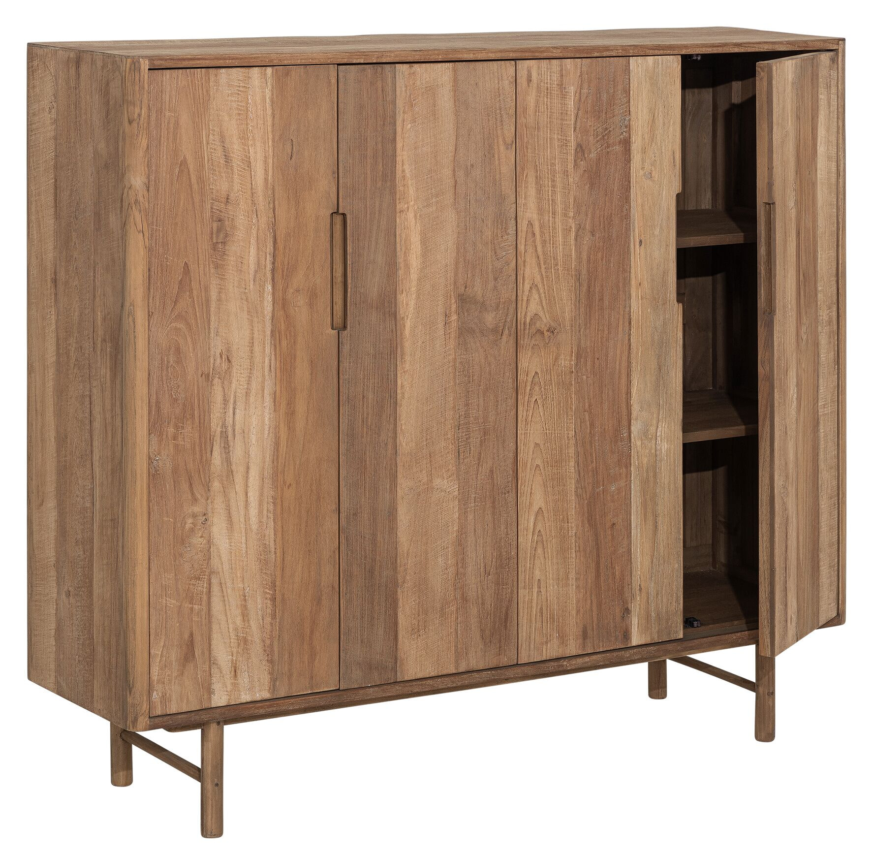 DTP Home Opbergkast 'Bliss' Teakhout, 140 x 130cm