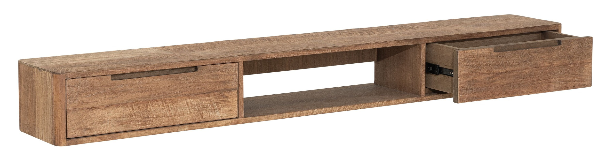 DTP Home Zwevend TV-meubel 'Bliss' Teakhout, 200cm