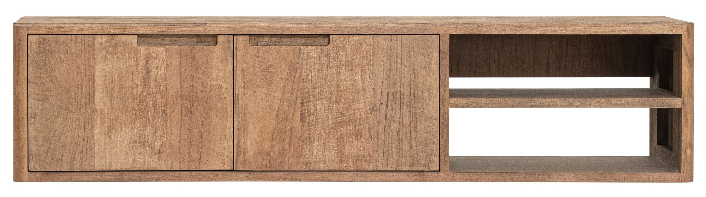 DTP Home Zwevend TV-meubel 'Bliss' Teakhout, 130cm