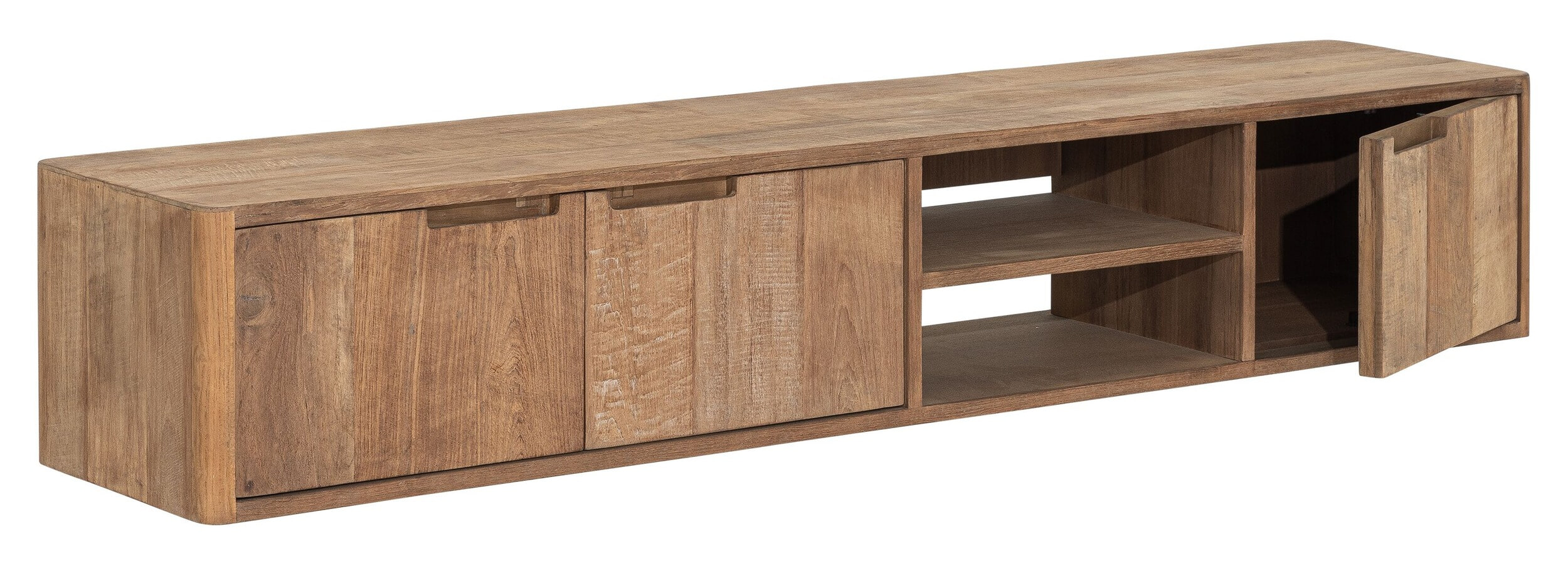 DTP Home Zwevend TV-meubel 'Bliss' Teakhout, 170cm