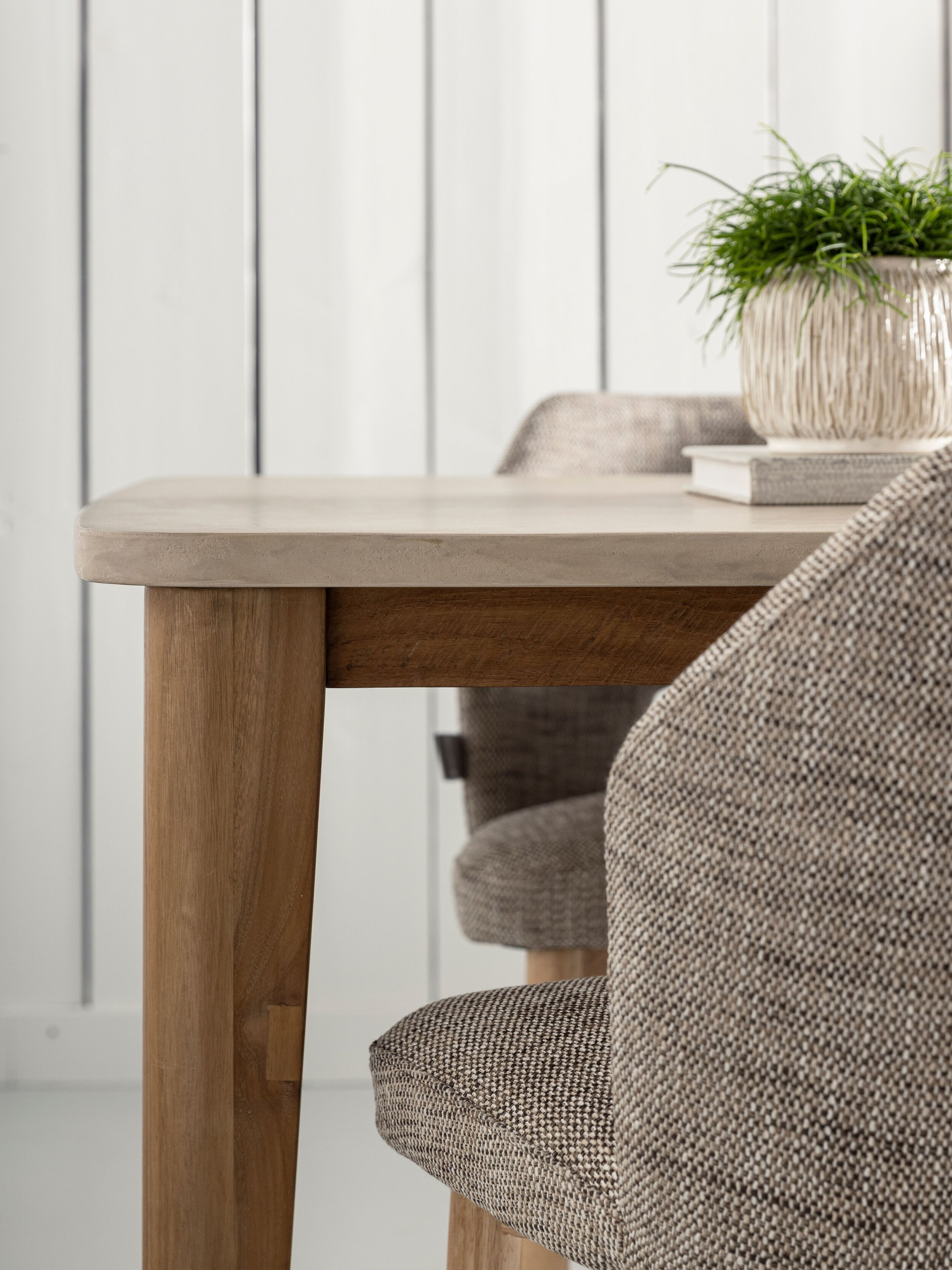 DTP Home Eettafel 'Bliss' Mortex Teakhout, 225 x 100cm