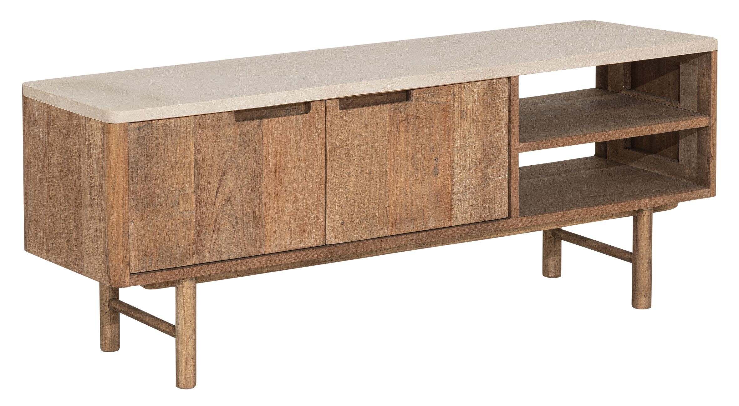 DTP Home TV-meubel 'Bliss' Mortex Teakhout, 130cm