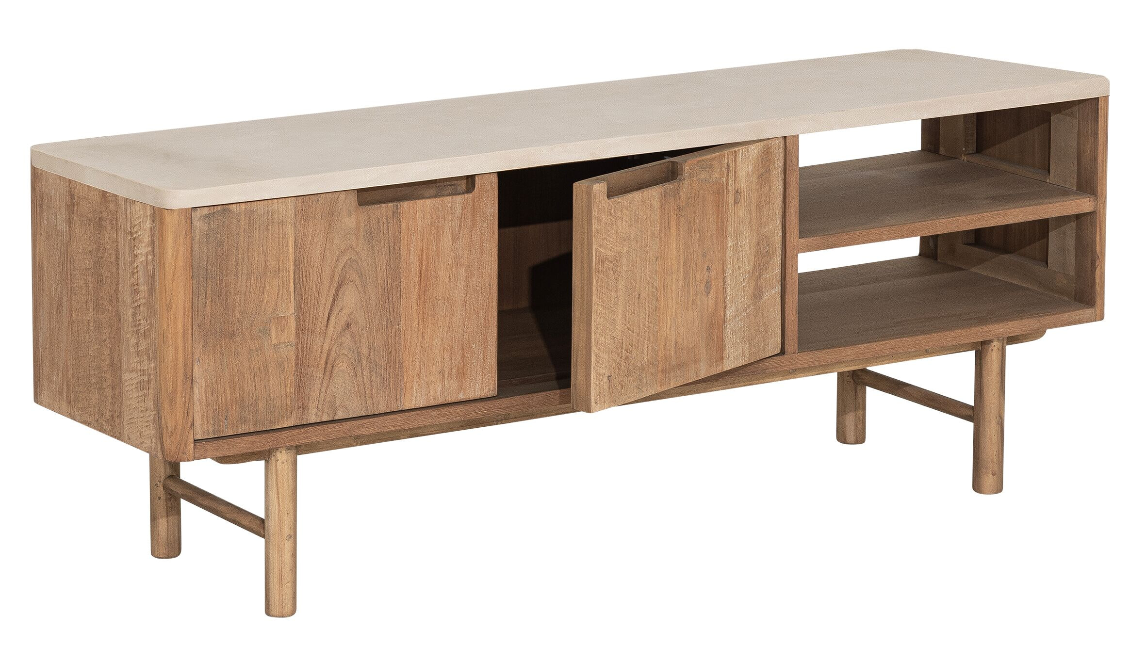 DTP Home TV-meubel 'Bliss' Mortex Teakhout, 130cm