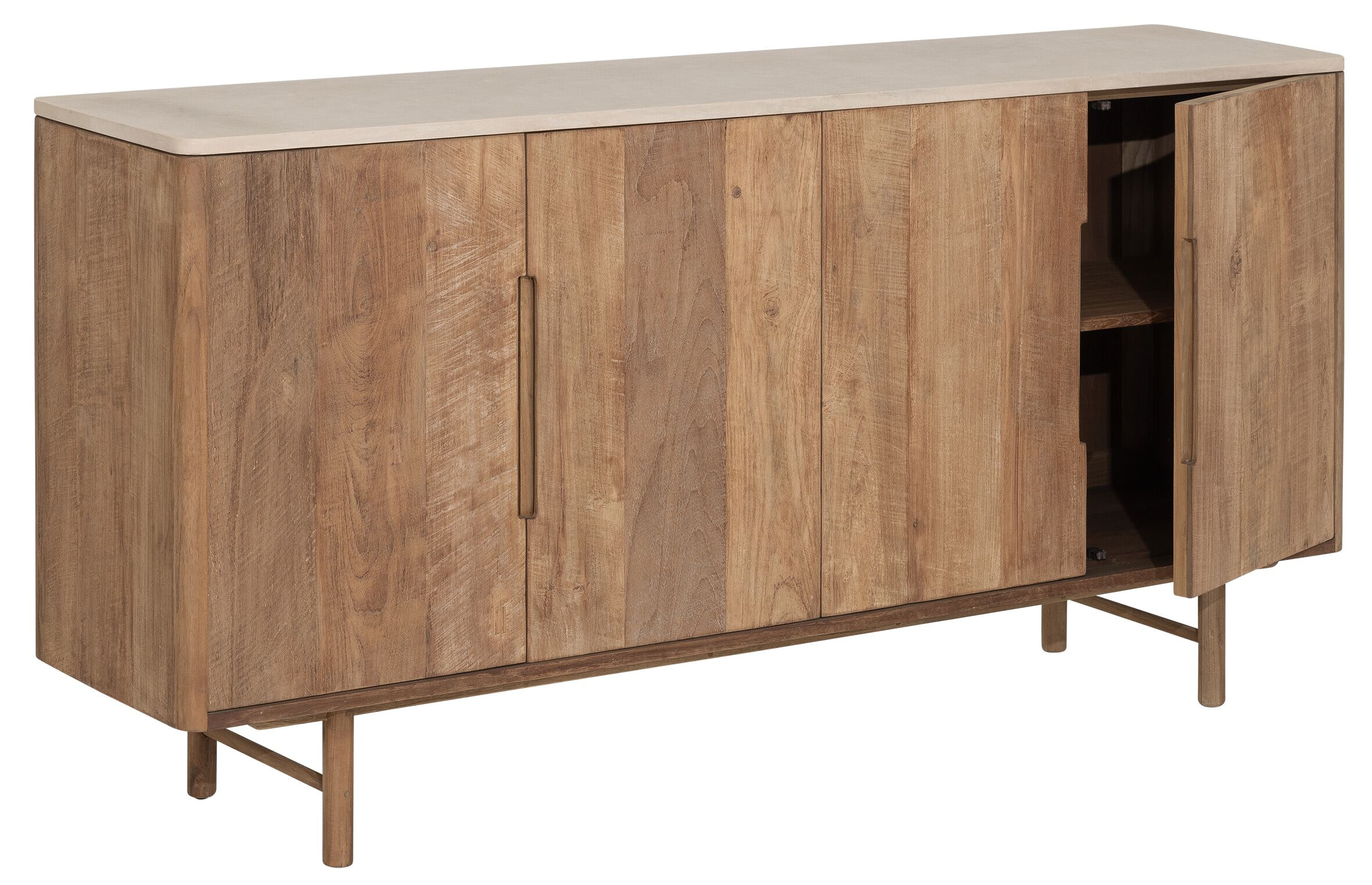 DTP Home Dressoir 'Bliss' Mortex Teakhout, 180cm