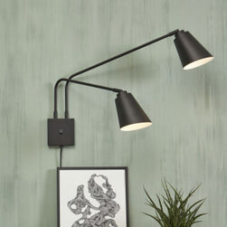 its about RoMi Wandlamp 'Bremen' 2-lamps