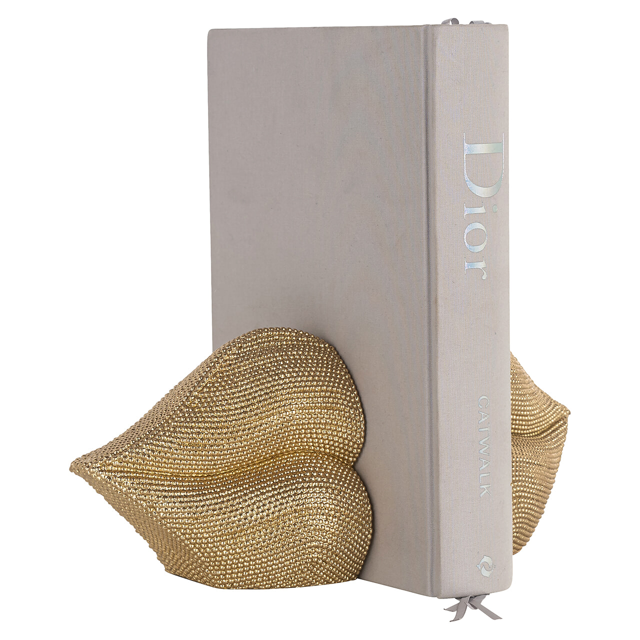 Richmond Boekenstandaard 'Kiss' kleur Goud