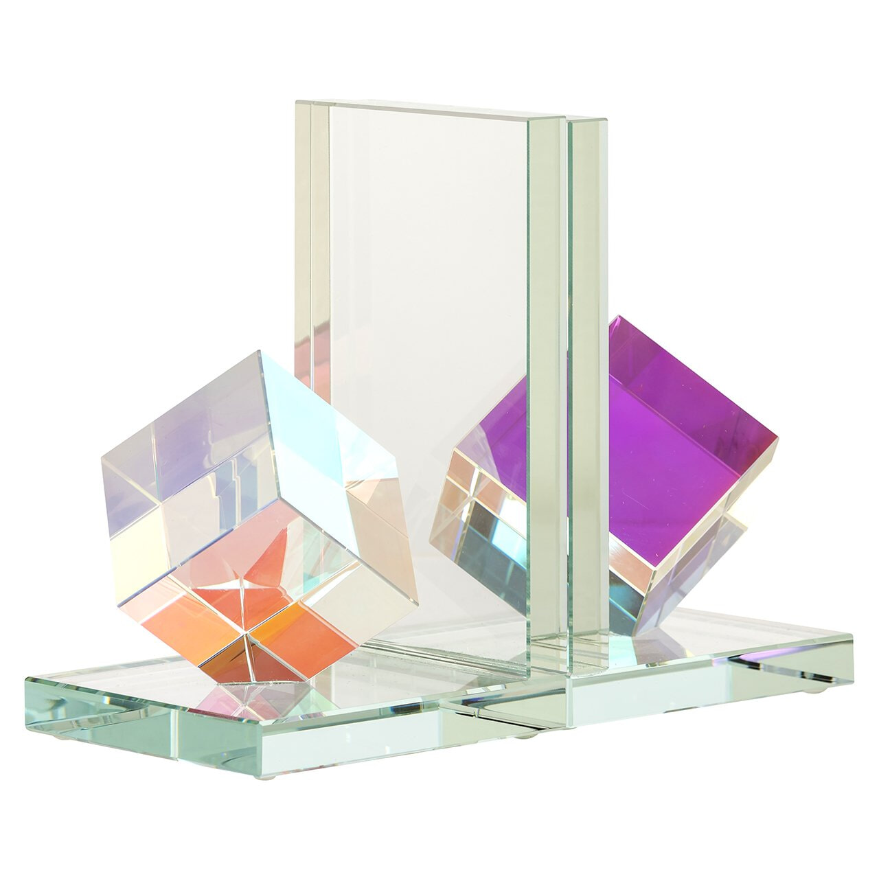 Richmond Boekenstandaard 'Blocks' Kristal