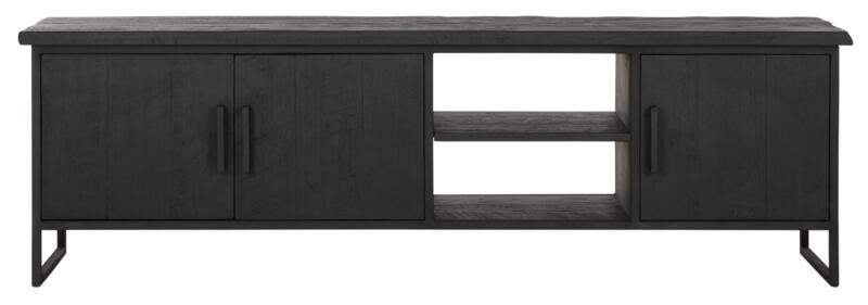 DTP Home TV-meubel 'Beam' Teakhout, 180cm, kleur Zwart