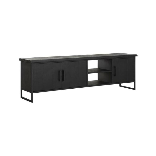 DTP Home TV-meubel 'Beam' Teakhout, 180cm, kleur Zwart