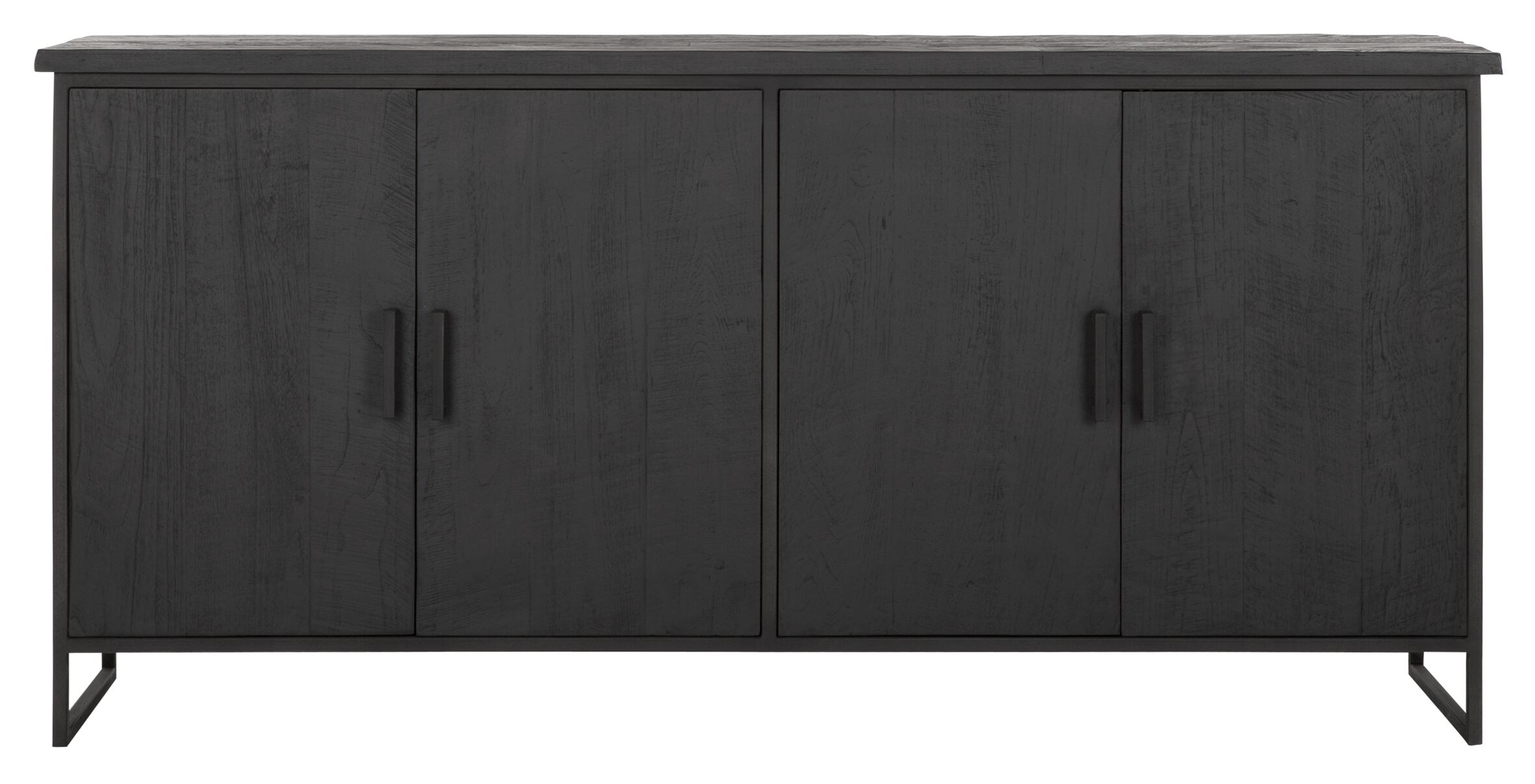 DTP Home Dressoir 'Beam' Teakhout, 190cm, kleur Zwart