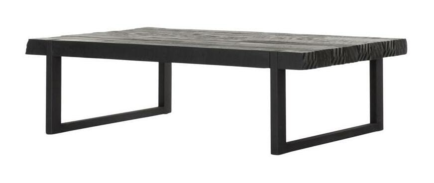 DTP Home Salontafel Beam Teakhout, 120 x 80cm - Zwart