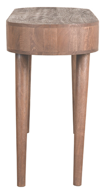 LABEL51 Bureau/Sidetable 'Bella' Espresso Mangohout, 120cm