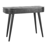 LABEL51 Bureau/Sidetable 'Nils' Zwart Mangohout, 100cm