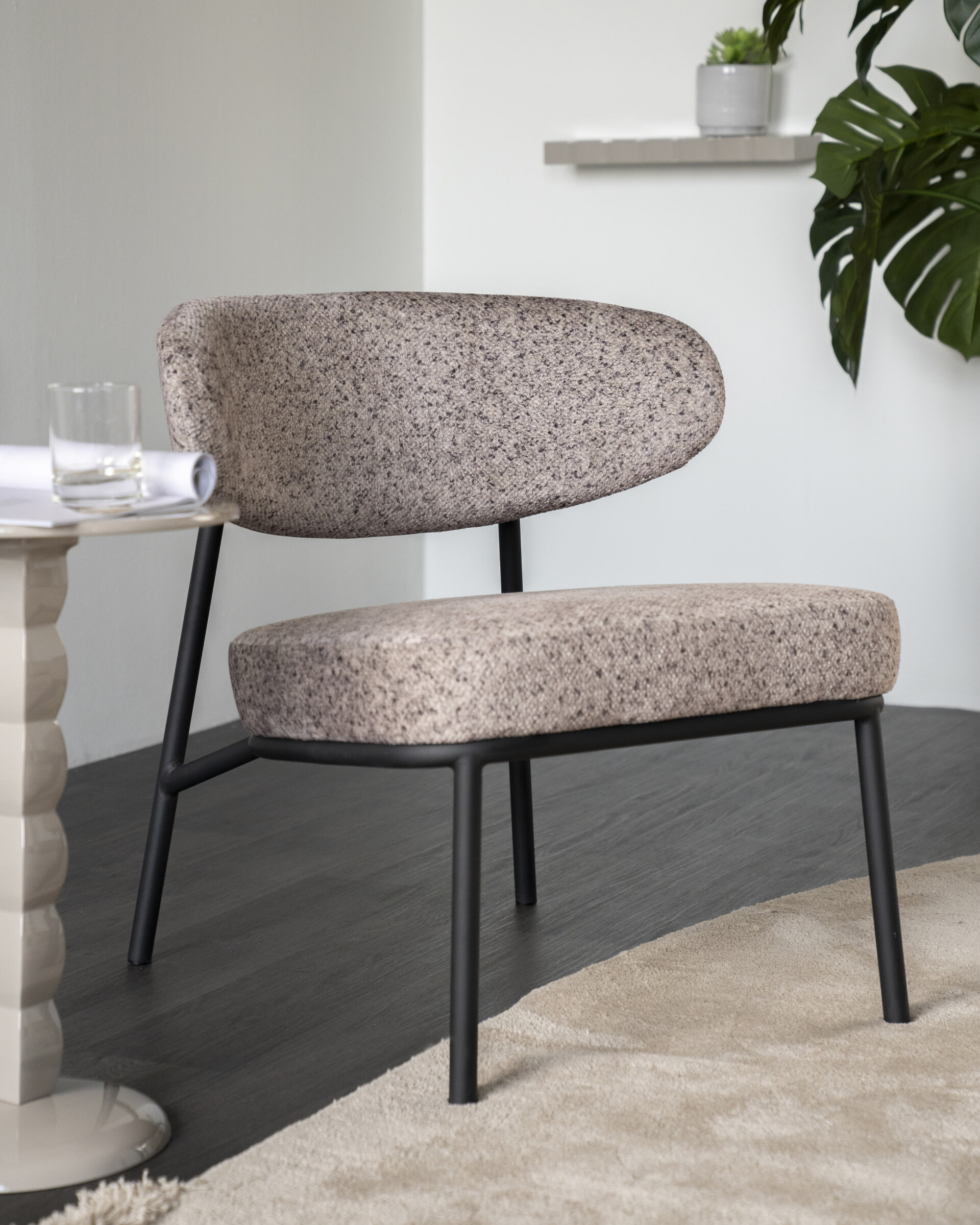 By-Boo Fauteuil 'Jari' kleur Taupe