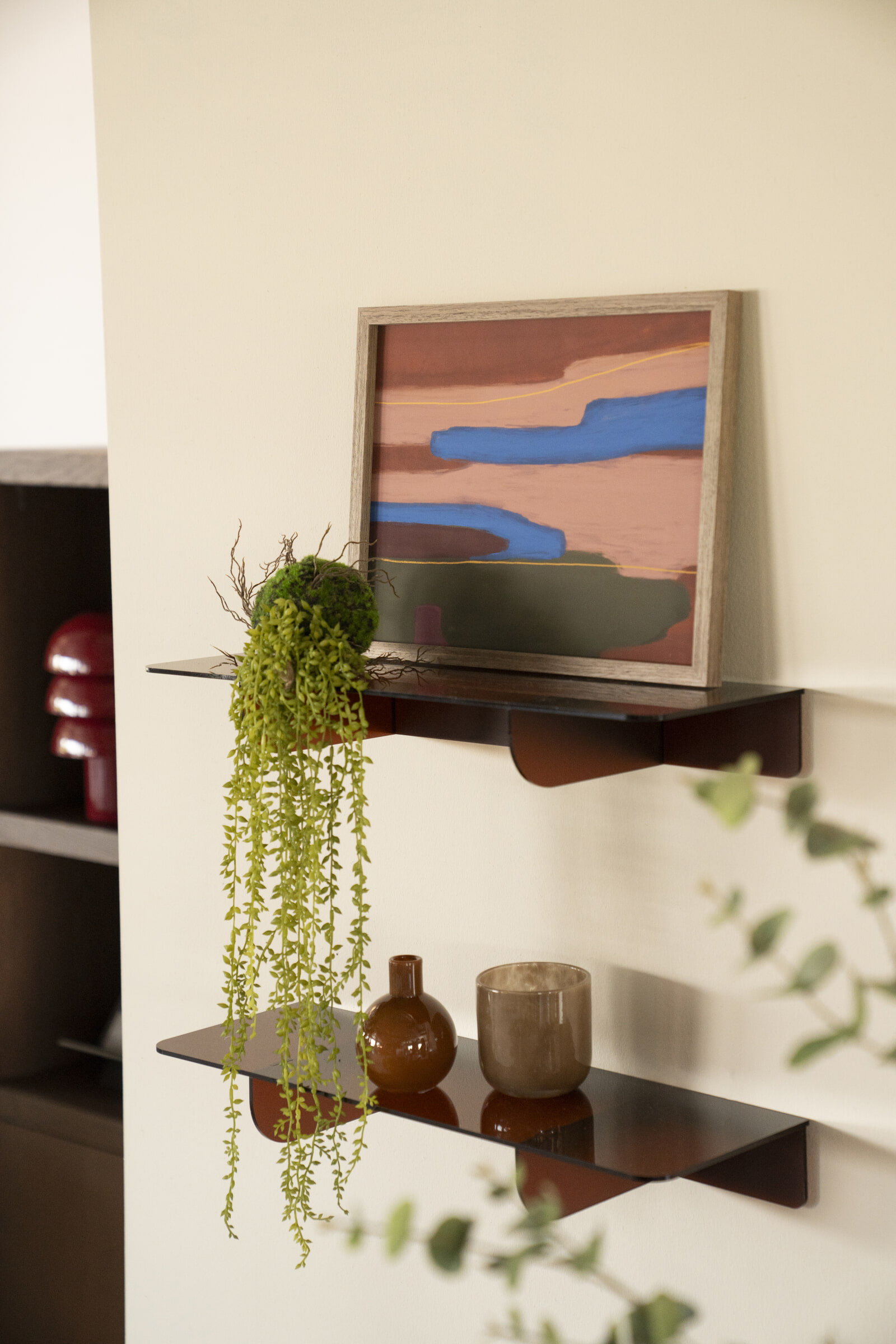 By-Boo Wandplank 'Plexo' Acryl, 60cm