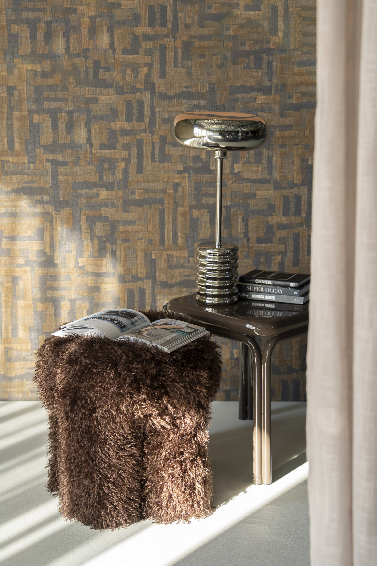 By-Boo Tafellamp 'Chromeo' 46cm