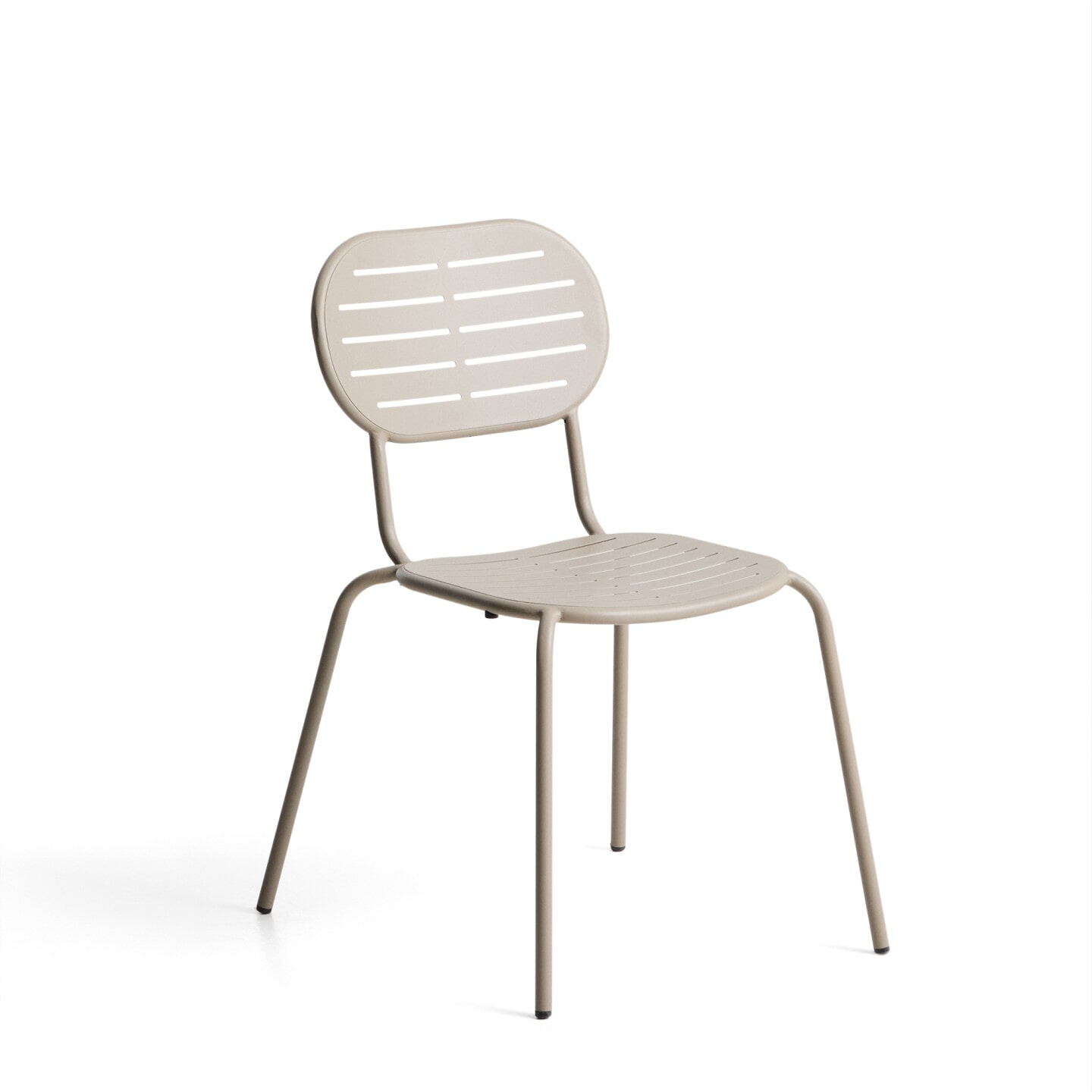 Kave Home Tuinstoel 'Brai' Staal, kleur Beige