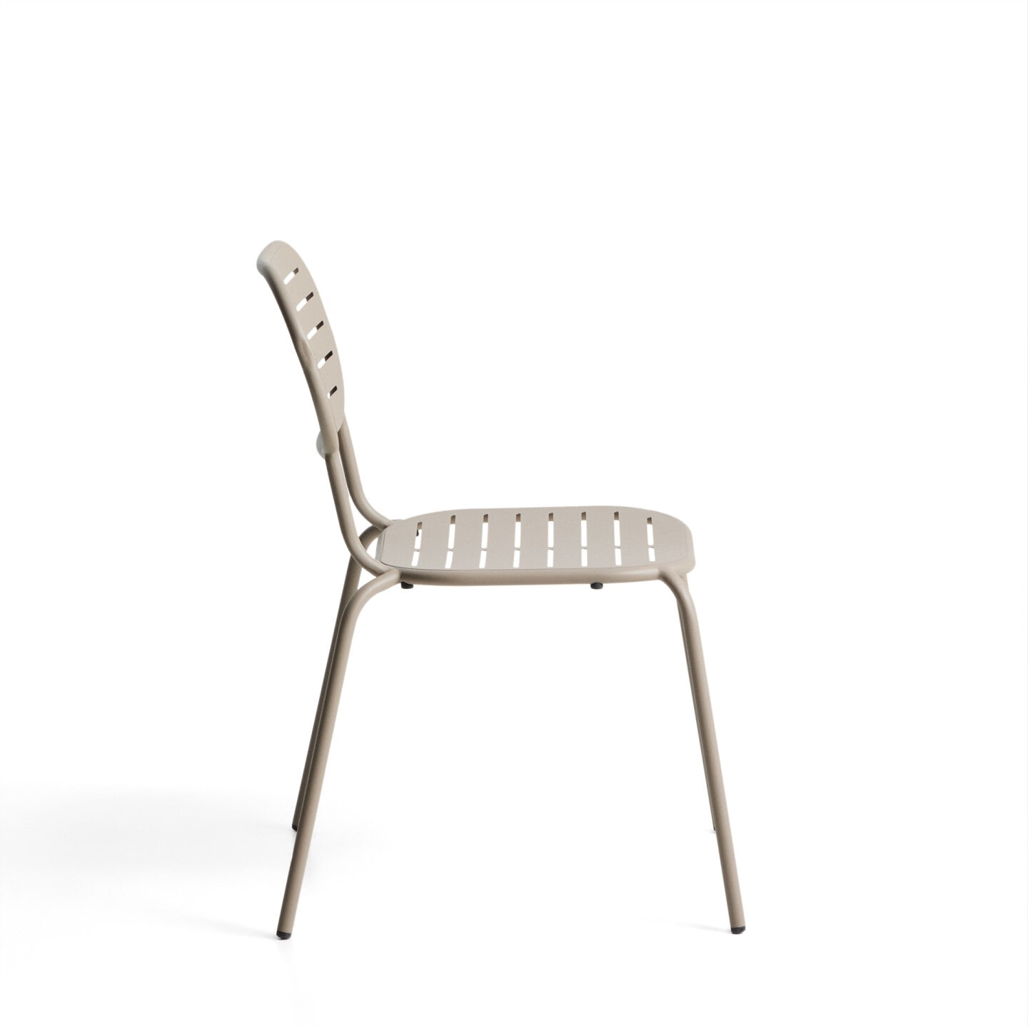 Kave Home Tuinstoel 'Brai' Staal, kleur Beige