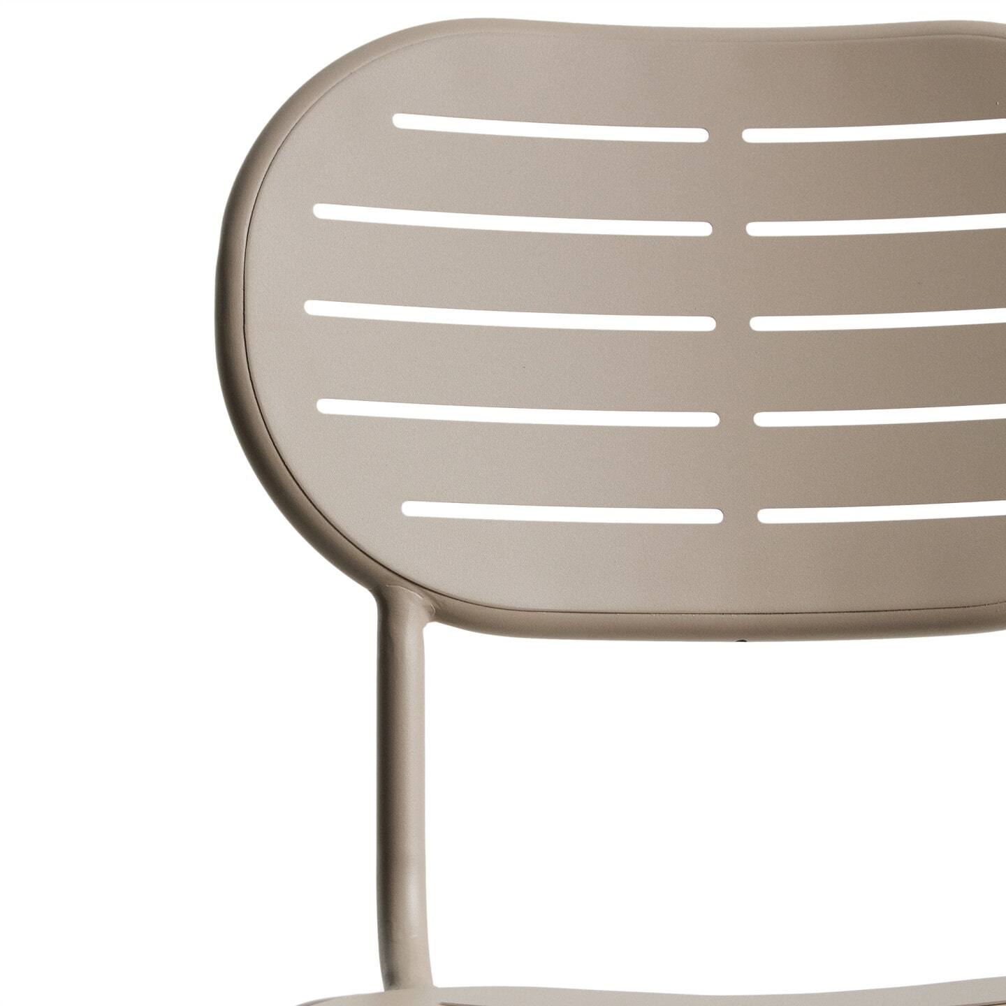 Kave Home Tuinstoel 'Brai' Staal, kleur Beige