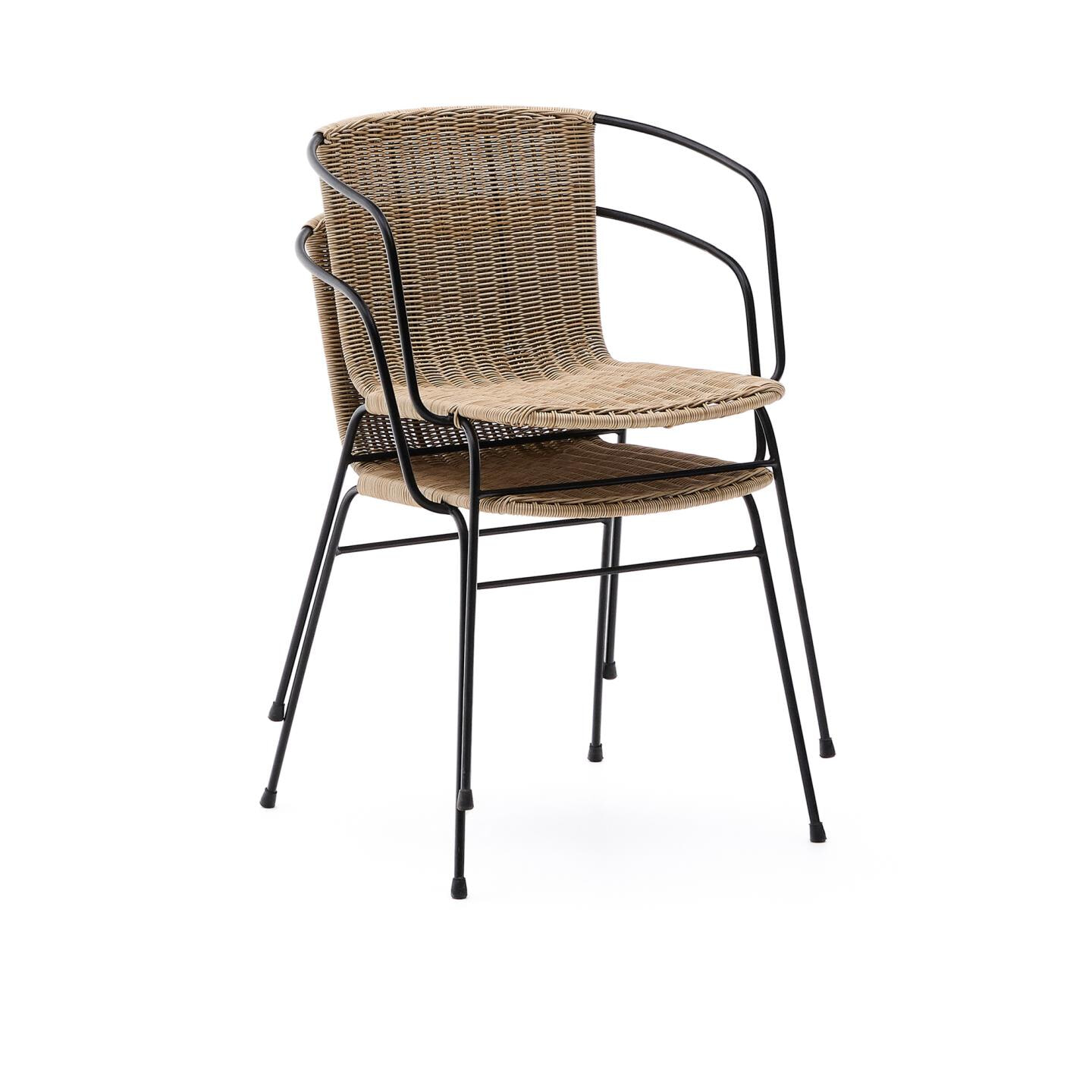 Kave Home Tuinstoel 'Eltiera' Rattan