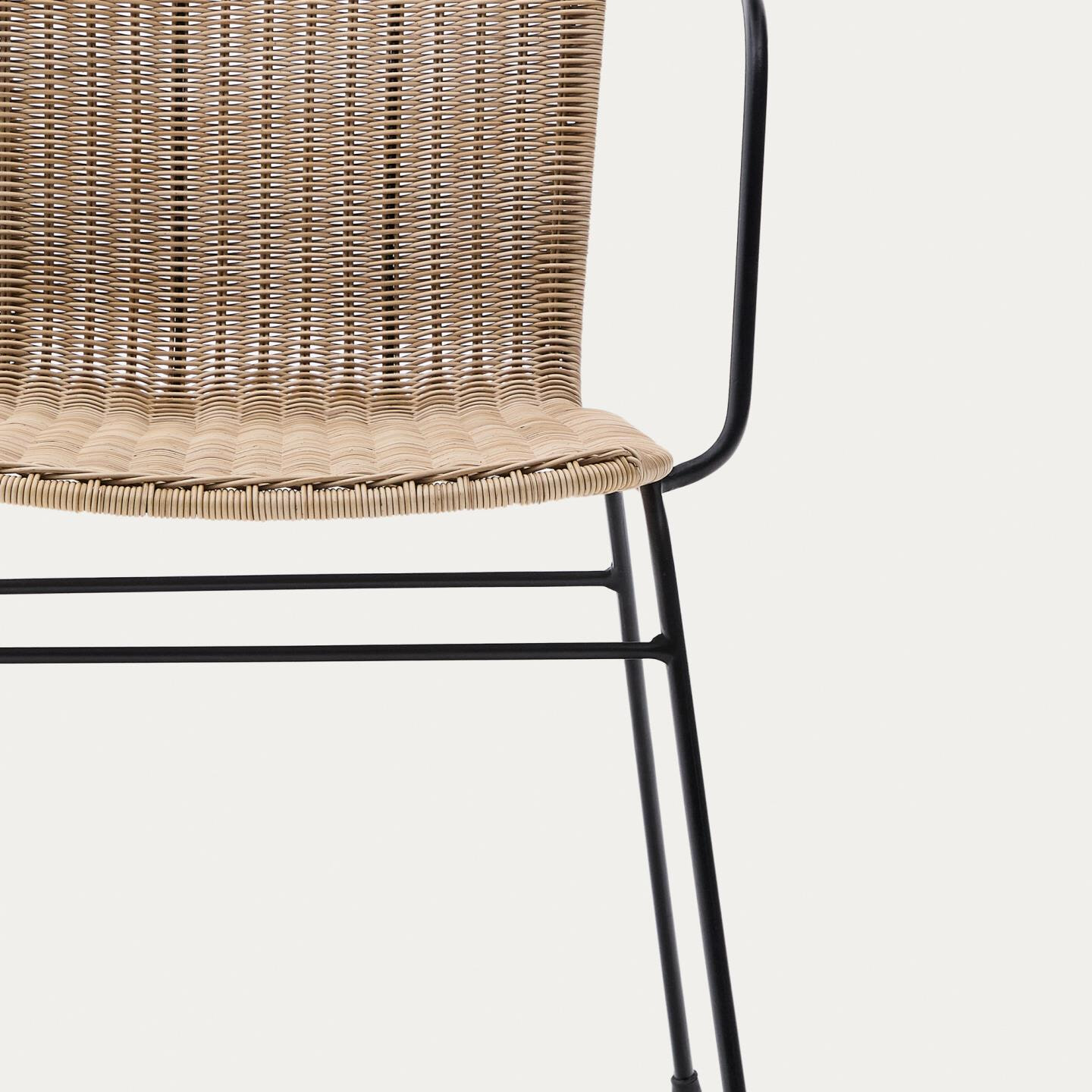 Kave Home Tuinstoel 'Eltiera' Rattan