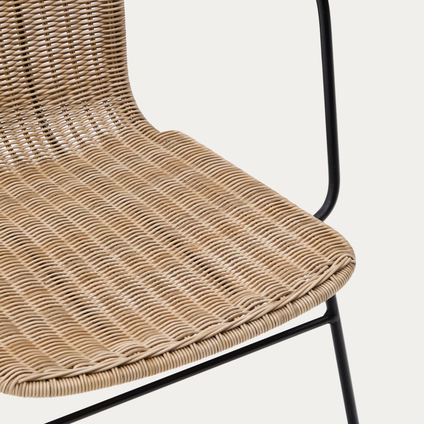 Kave Home Tuinstoel 'Eltiera' Rattan