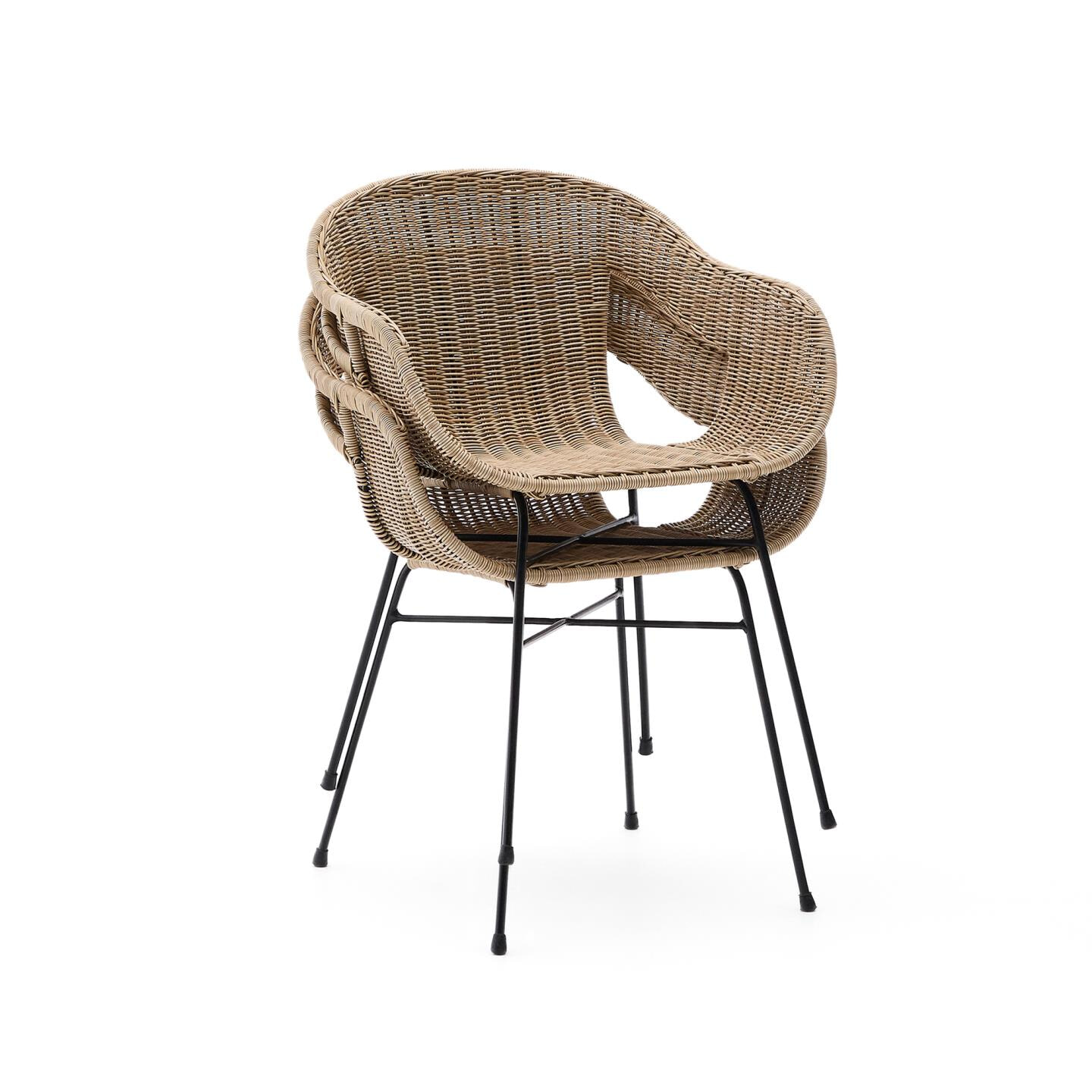 Kave Home Tuinstoel 'Eltiera' Rattan