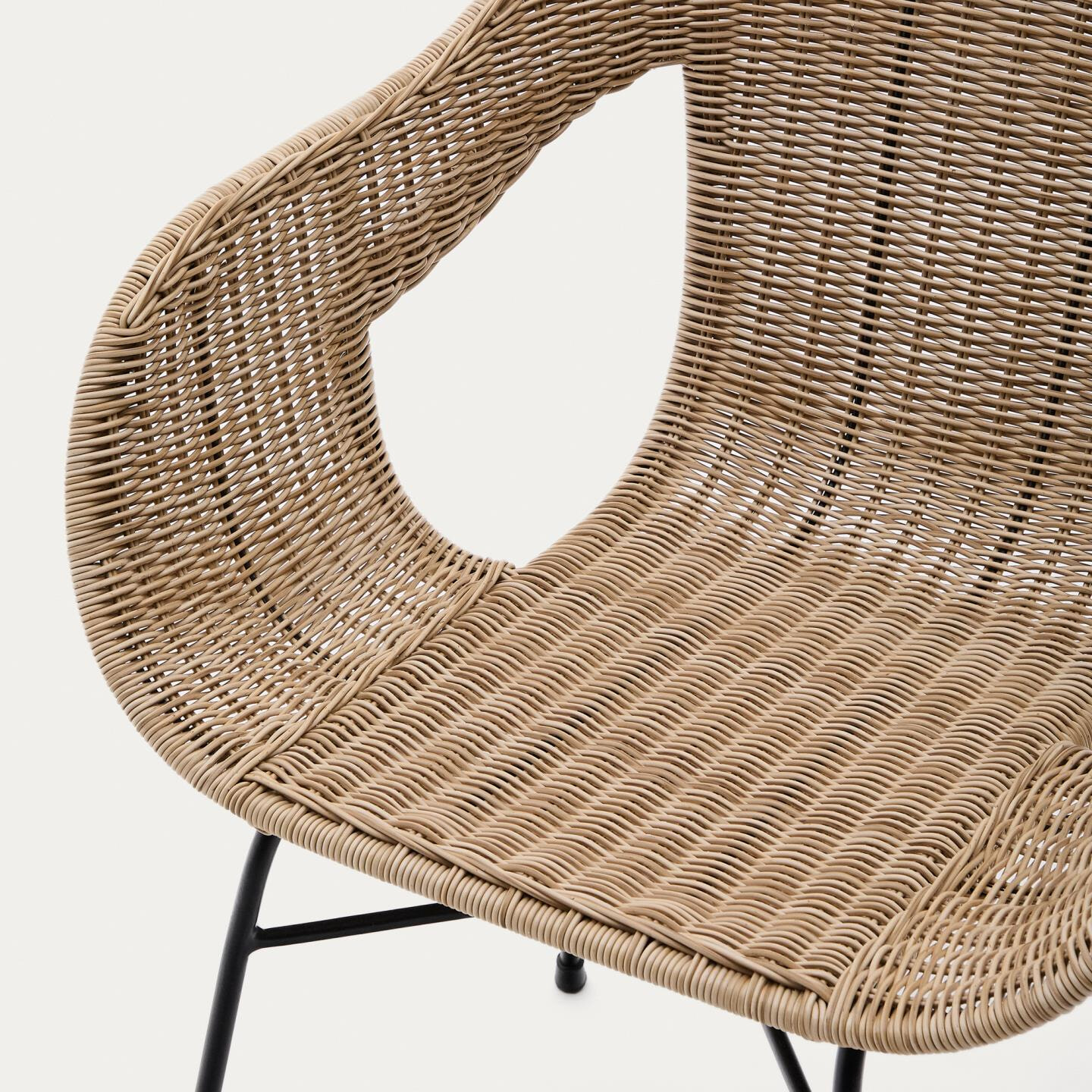 Kave Home Tuinstoel 'Eltiera' Rattan