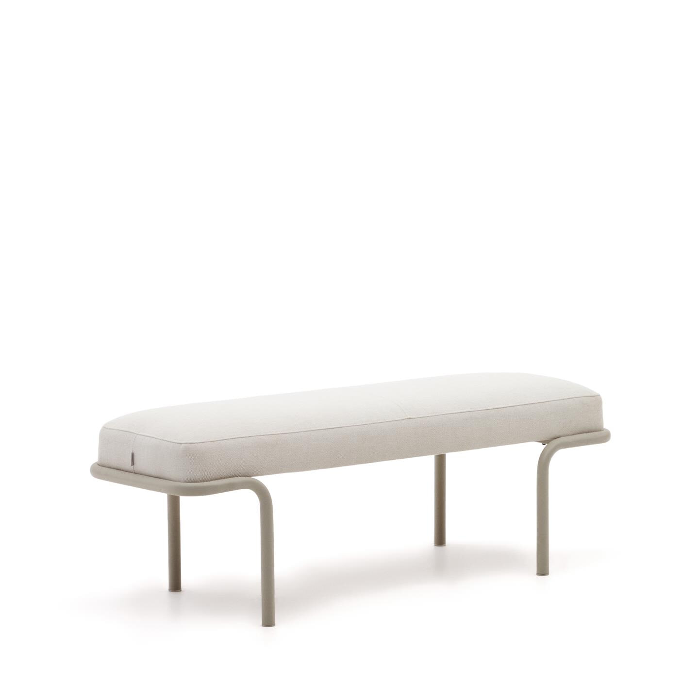 Kave Home Halbank 'Compo' Chenille, 130cm, kleur Beige