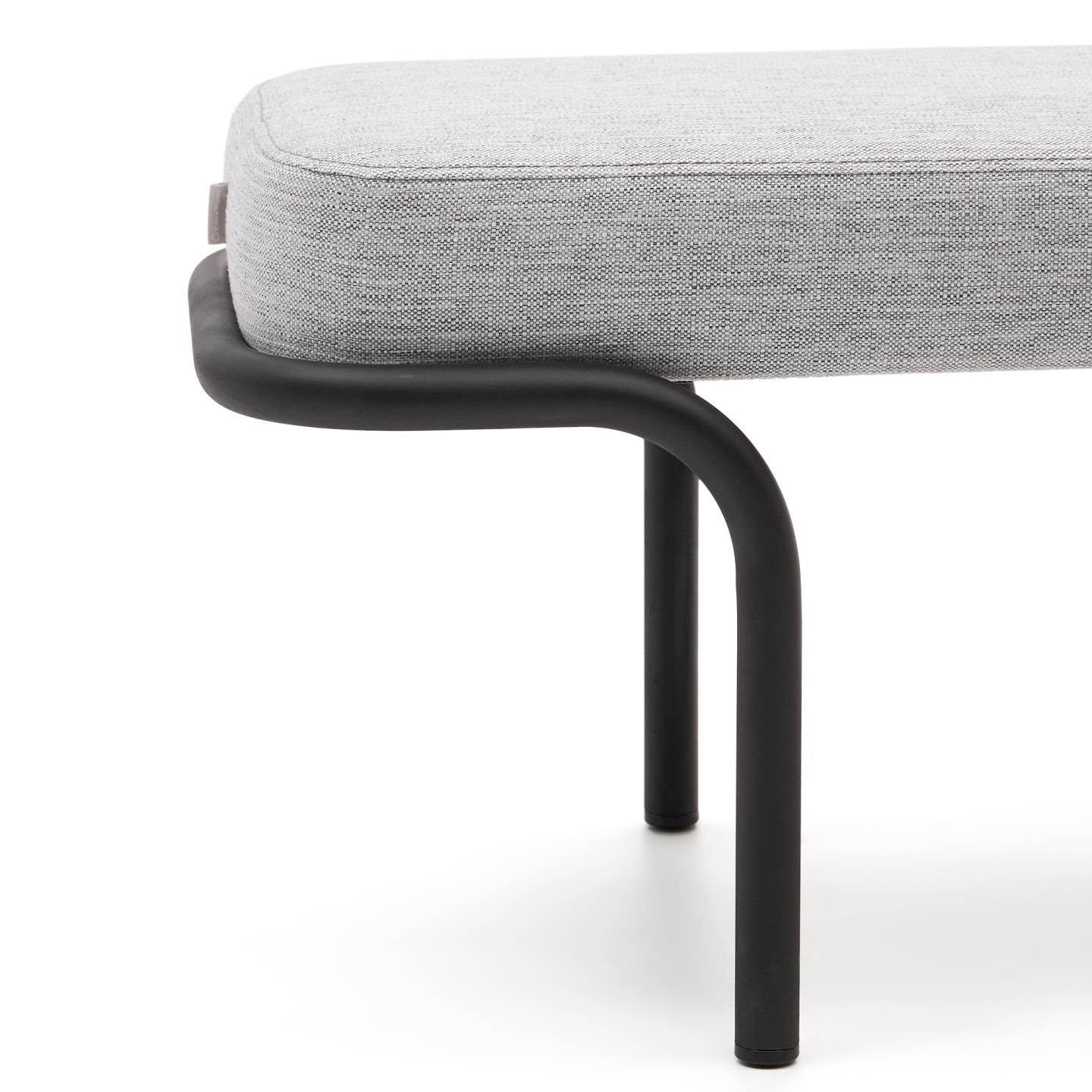 Kave Home Halbank 'Compo' 130cm, kleur Grijs