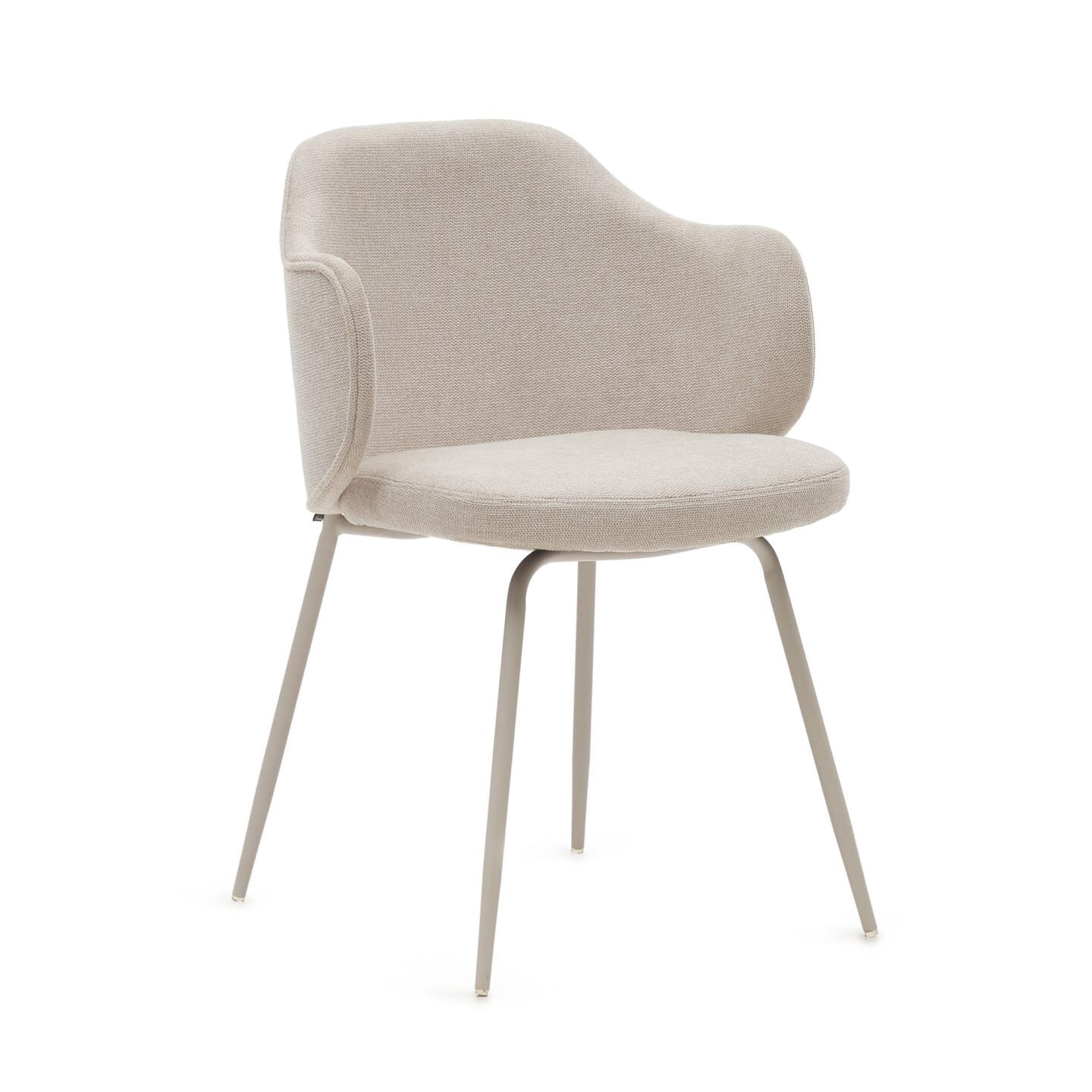 Kave Home Eetkamerstoel 'Yunia' kleur Beige