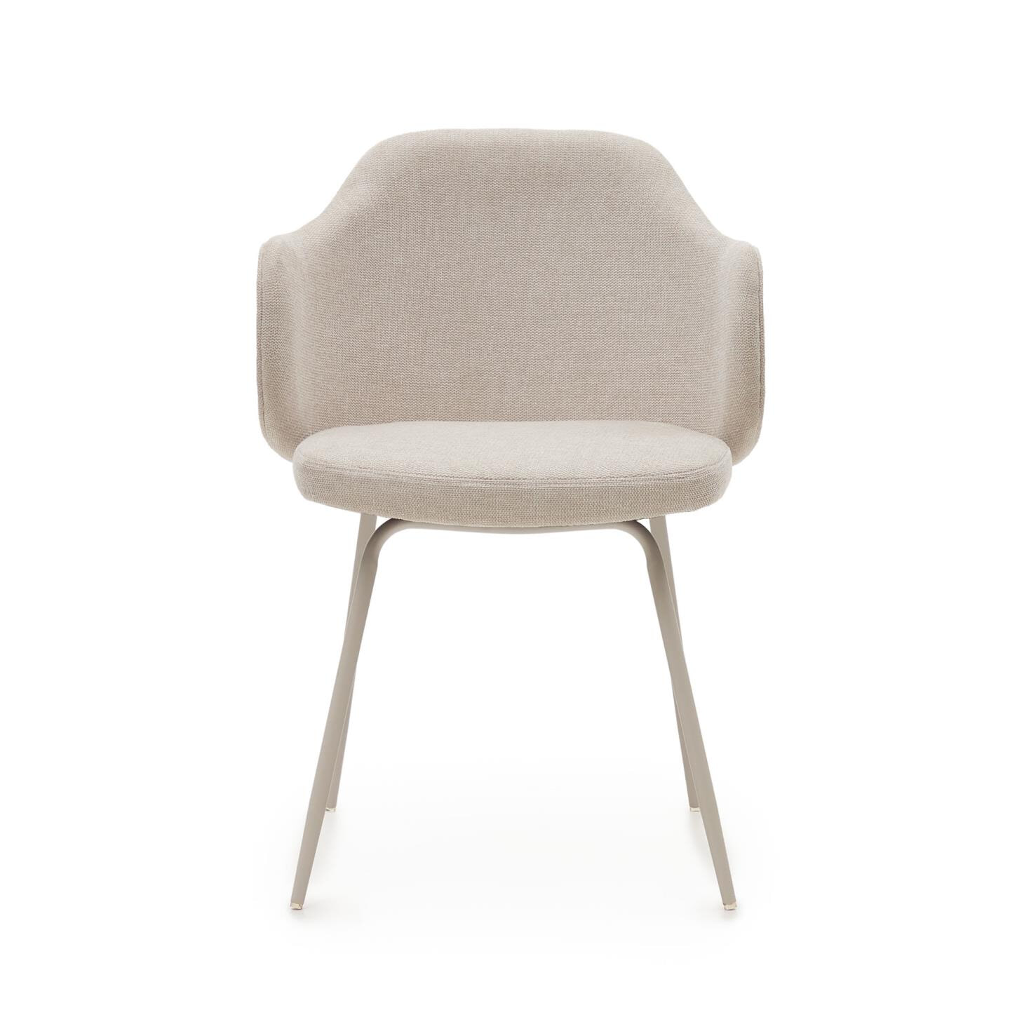 Kave Home Eetkamerstoel 'Yunia' kleur Beige