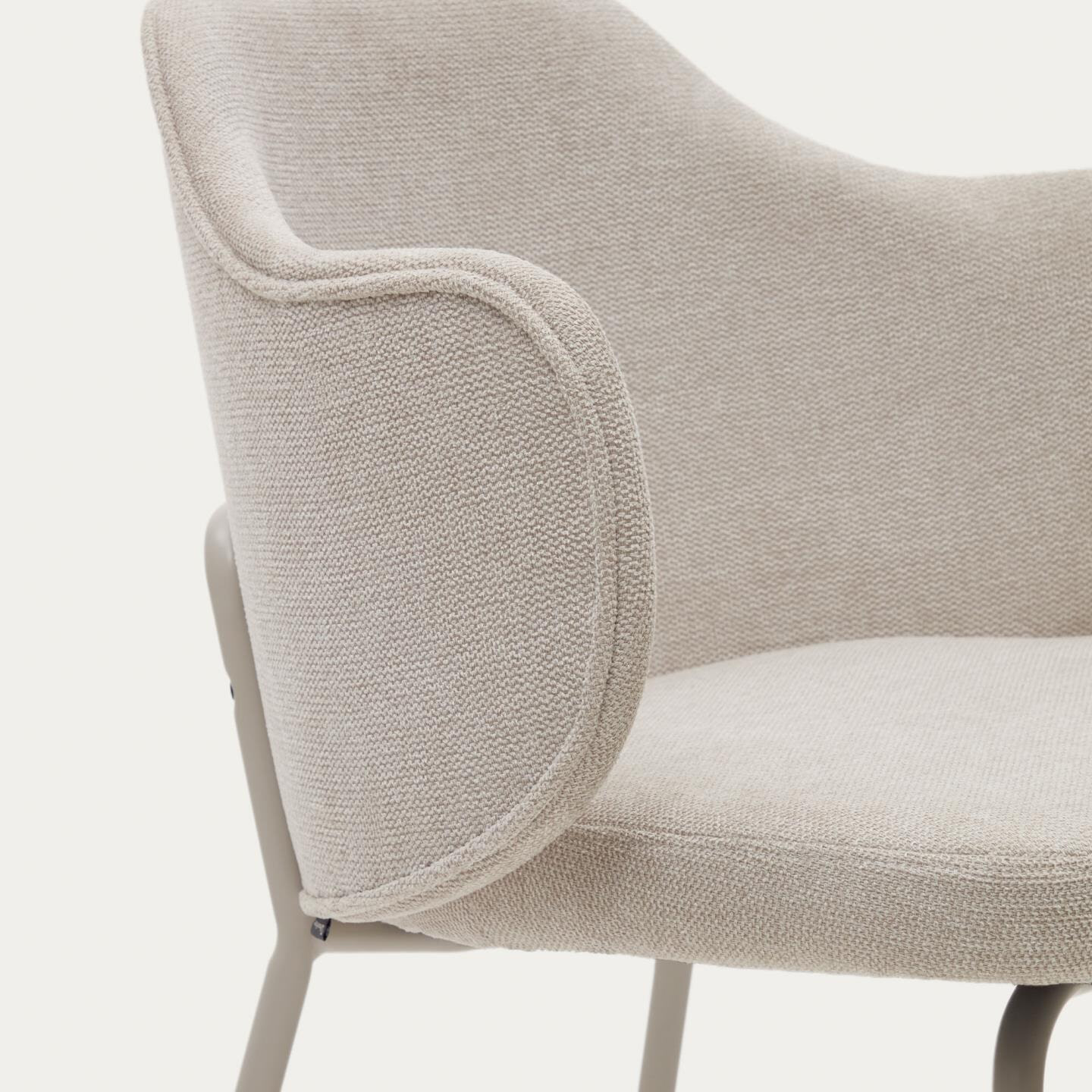 Kave Home Eetkamerstoel 'Yunia' kleur Beige