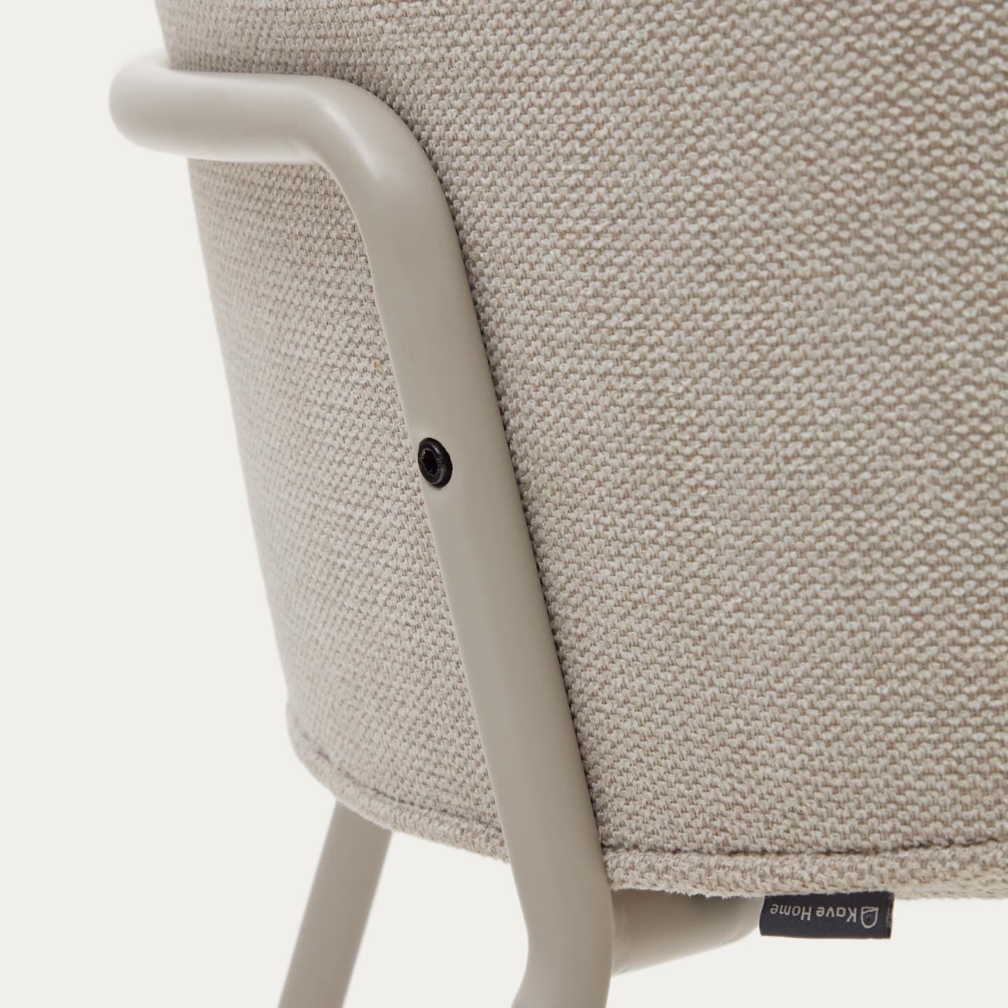 Kave Home Eetkamerstoel 'Yunia' kleur Beige